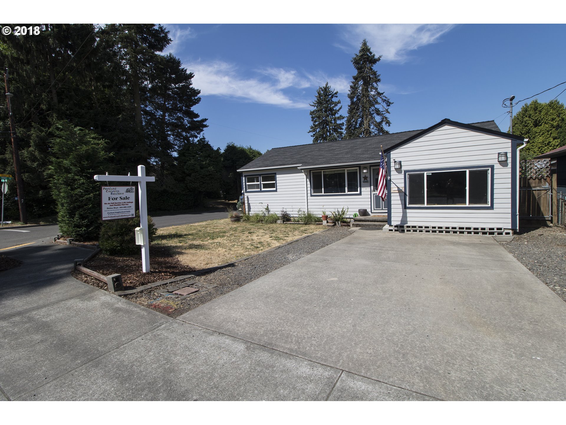 10083 40TH AVE SE Milwaukie, Oregon Ardenwald Mid-Century Ranch. Move in ready w/gorgeous new kitchen-Quartz, Hemlock cabinets, tile. New paint, flooring, panel, W&D. Awesome location-Walk to summer concerts in parks or bike downtown PDX on trail. 5 min to MAX train & Sellwood shops & restaurants, 10 min to downtown PDX. Basement has separate entrance & egress window-ADU potential. Cool bonus rm w/reclaimed wood & loft. Oversized lot on corner. New Ardenwald Elementary.