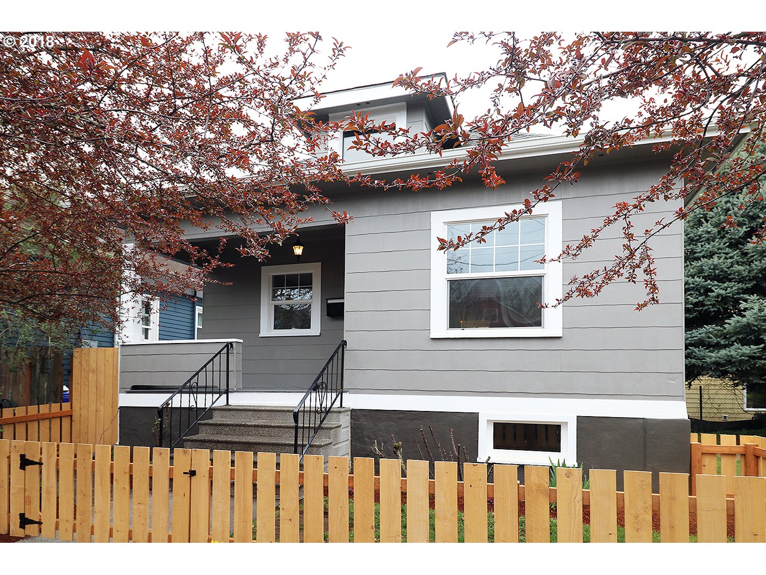 5917 MICHIGAN AVE N Portland, Oregon Tons of charm in this gorgeous remodel. Amazing location-1 block to Peninsula Park, PCC, cafes, New Seasons, pubs, shops & Mississippi/Williams. Easy access to MAX & I5. Quartz Kitchen w/new cabinets, SS Maytag appliances & subway tile. Beautiful LVT flooring w/25 yr warranty. Maytag W&D. New carpet, vanities, paint in+out, furnace-12 yr warranty. Keep the big side yard or split it off & build a tiny house. Ask agent for details.