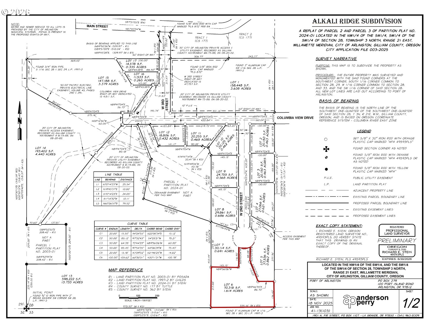W 2nd Street UNIT 6, Arlington, OR, 97812