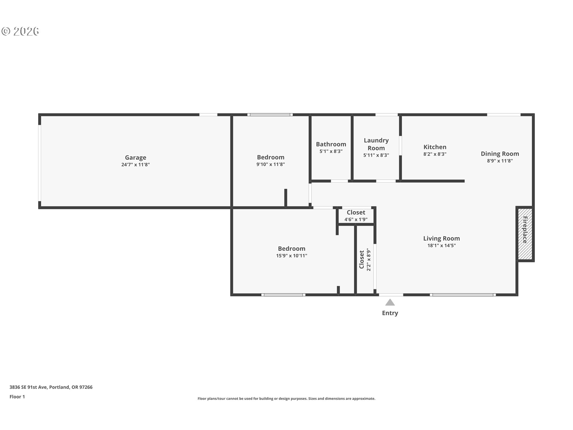 3836 SE 91ST AVE, Portland, OR, 97266