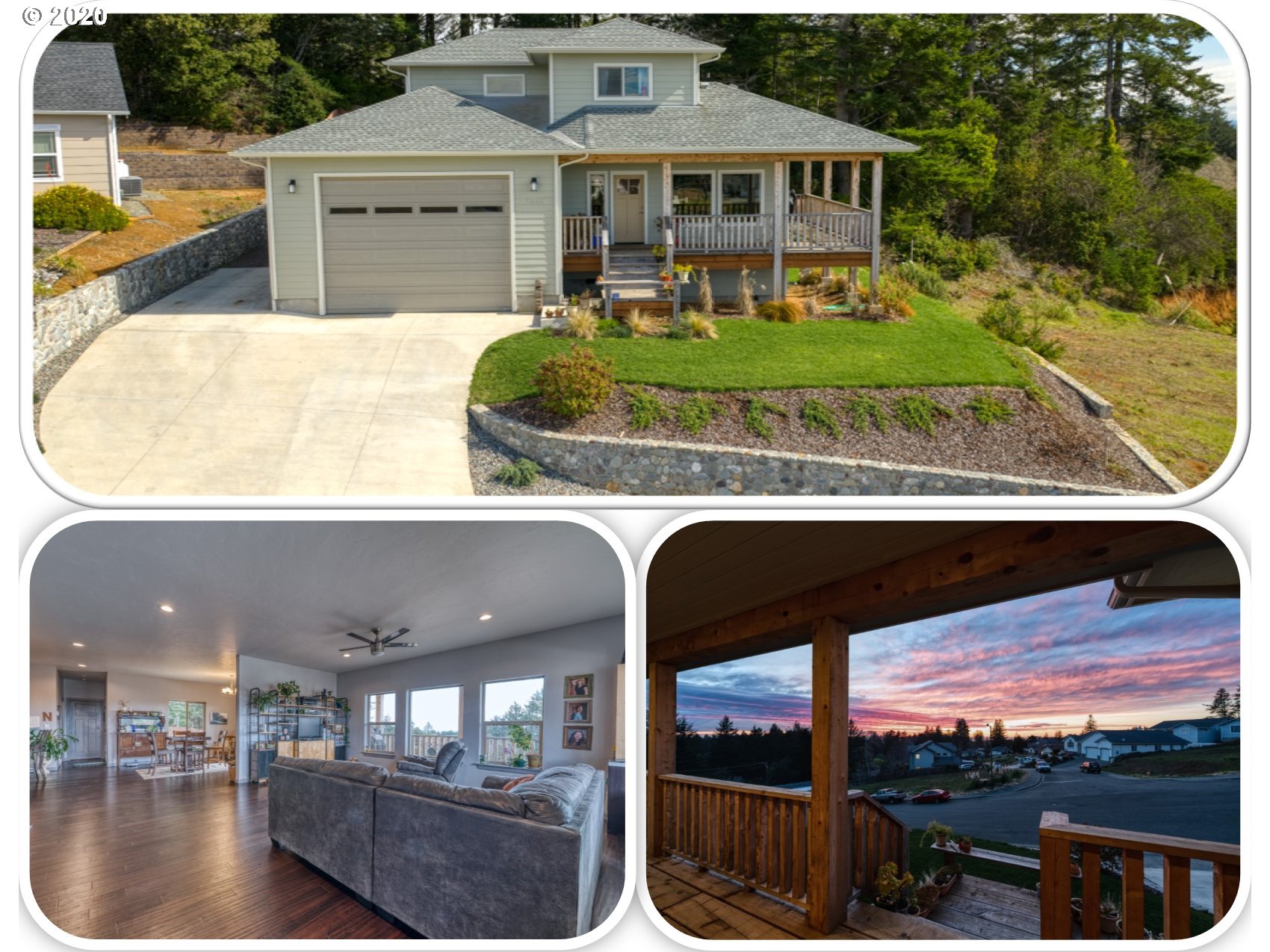 7202 Vista Ridge Dr , Brookings, OR 97415 MLS20033080 Sold 489,000