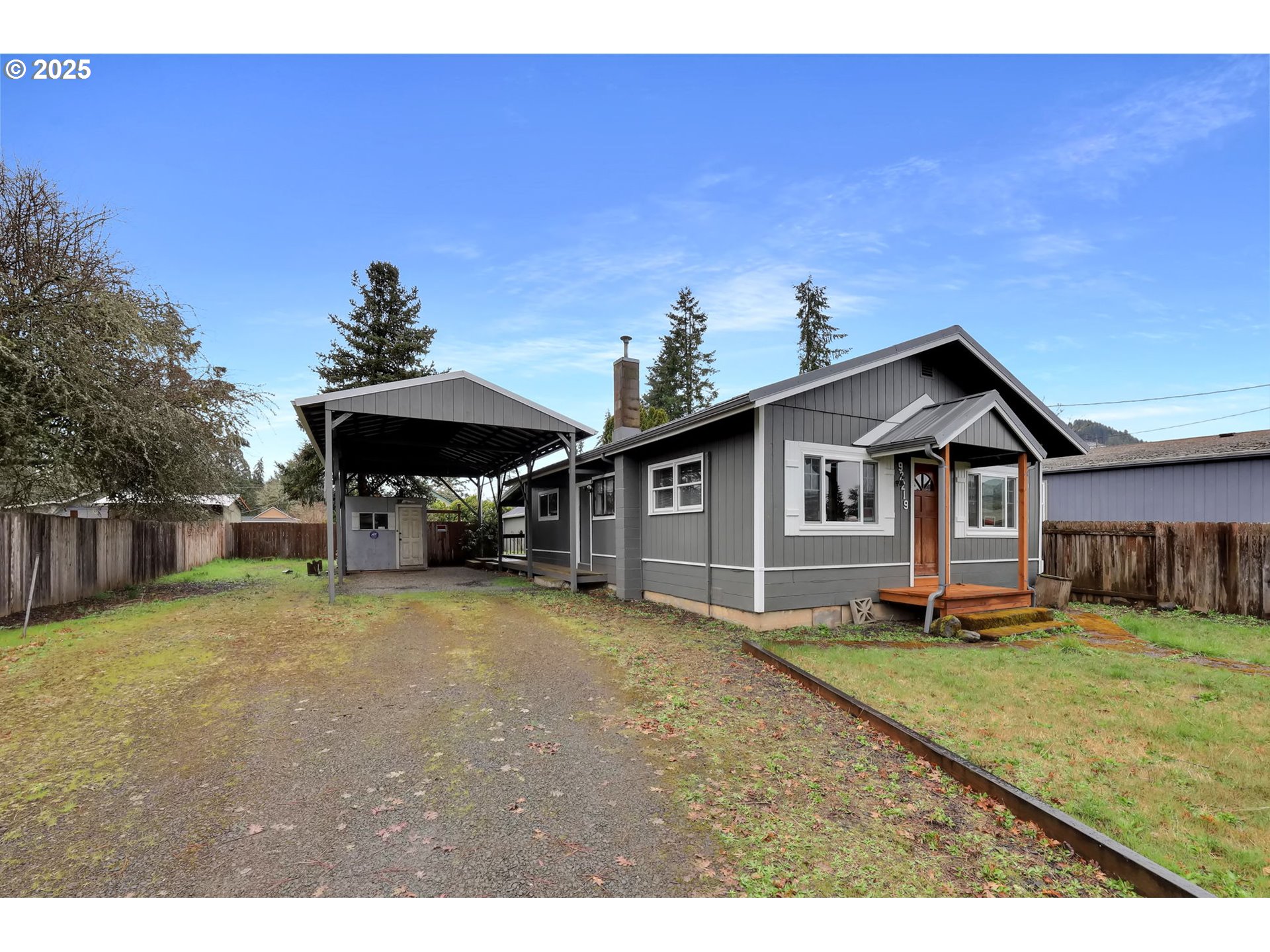 Welcome to quiet Marcola! This home features many recent exterior upgrades! Metal roof on the home and shop! freshly painted Home and shop! The property has ample space for your RV and toys, including a large covered car port area. There is additionally a covered back deck for your summer BBQ needs. The home is within walking distance to the Marcola Roadhouse and the market. The home has ductless and a pellet stove! Schedule your viewing today!