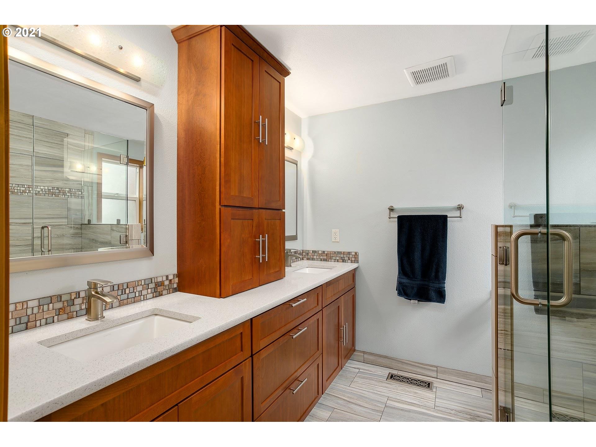 Attached Bathroom-Double Sinks