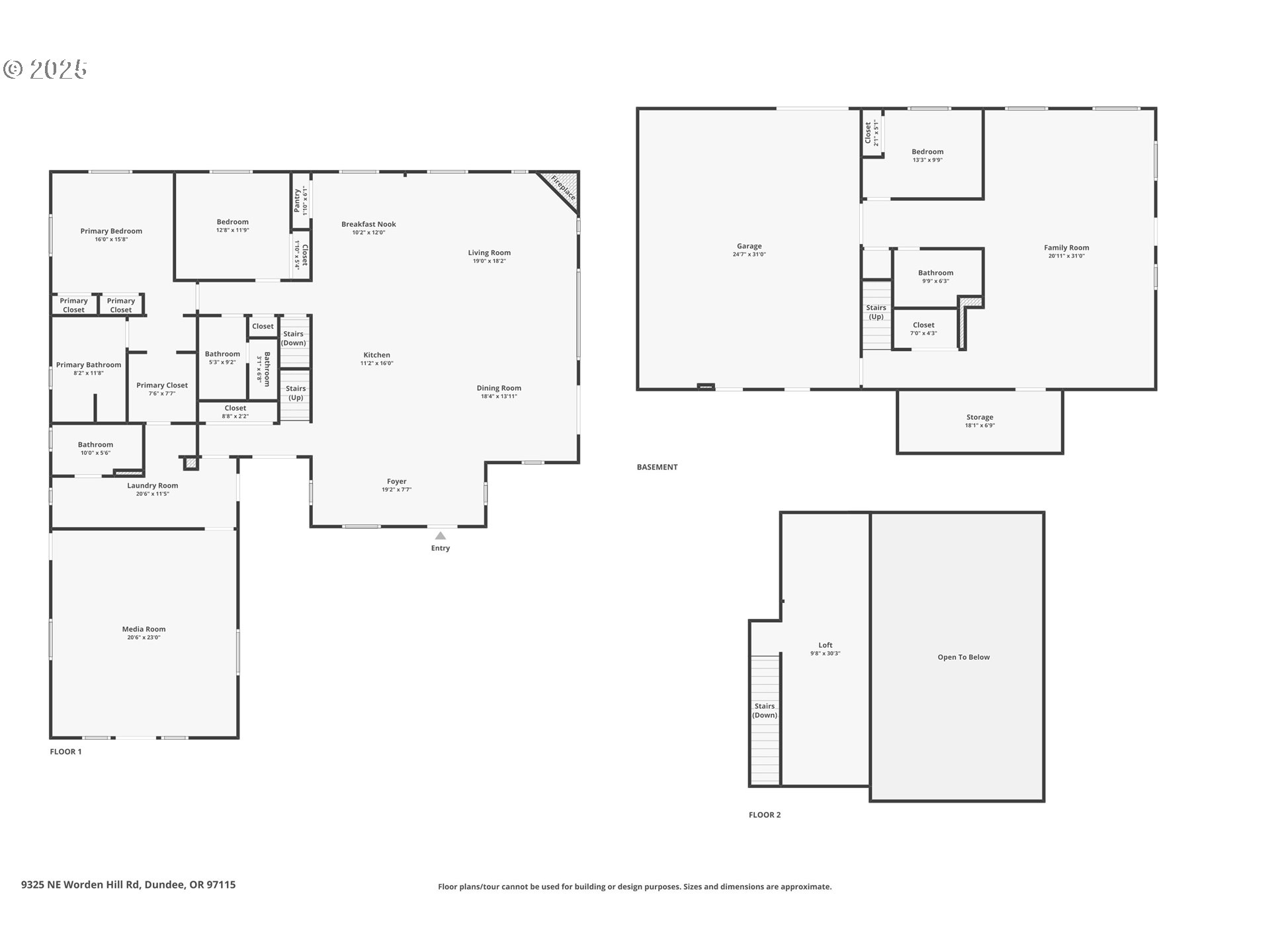 9325 NE WORDEN HILL RD, Dundee, OR, 97115