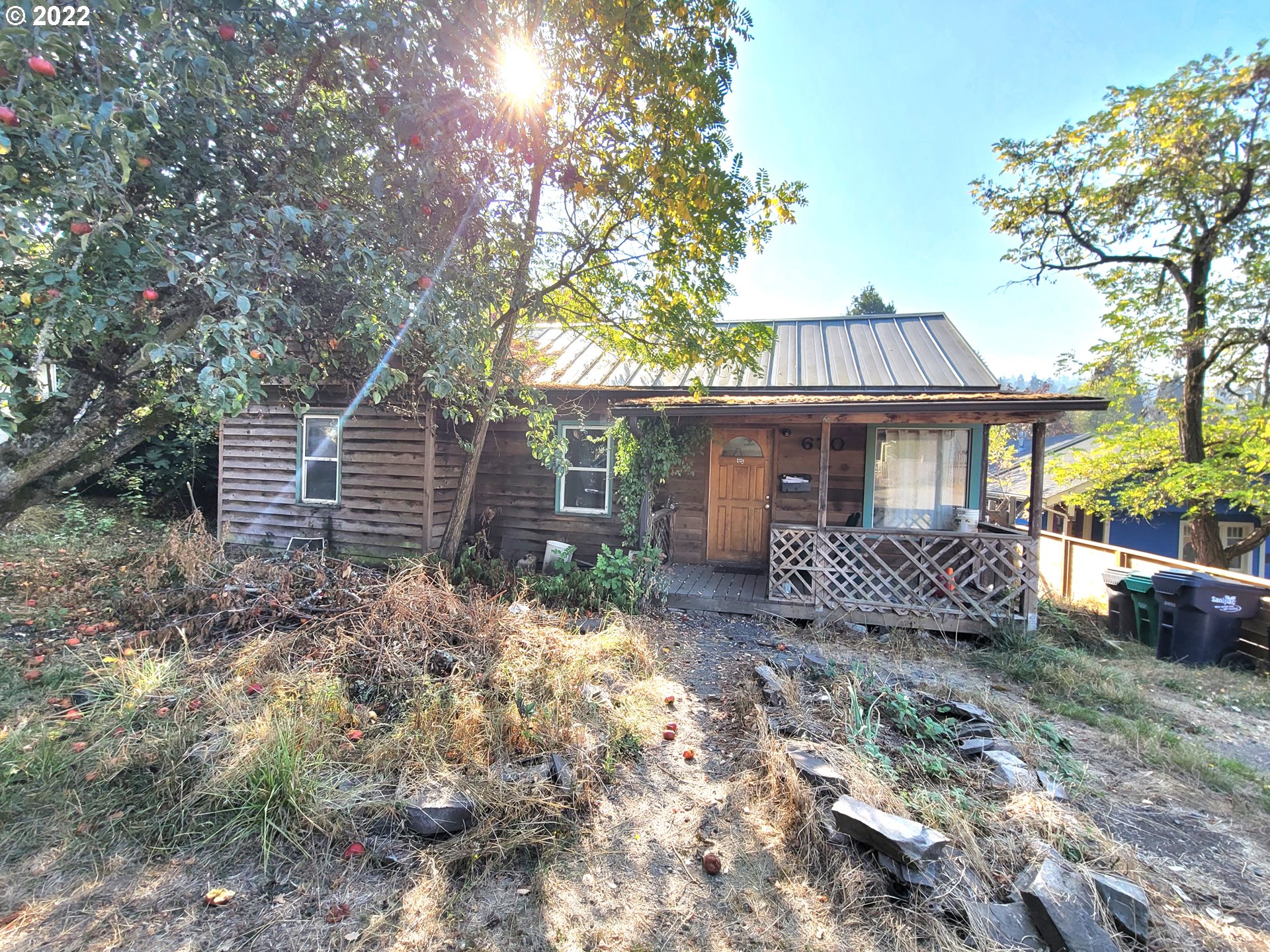 Cash only fixer in the highly desirable College Hill neighborhood on a no-thru traffic street. Original oak floors throughout most of this once lovely character filled home. It has 3 bedrooms & 1 jack-and-jill bathroom w/ laundry. Open floor plan. Large 10x8ft storage shed with electricity in fenced backyard. Apple tree & other fruit & veggie plants. So much potential to bring this home back to life! Home sold as-is, buyer to verify w/ city all uses of home & lot, including ability to add ADU.