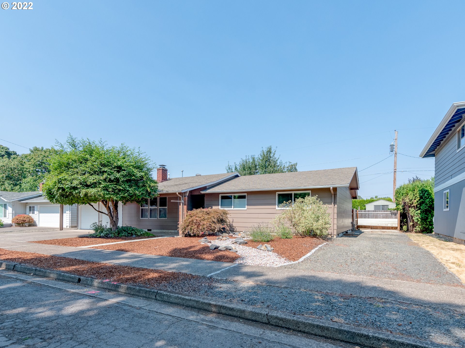 Solid one level home w/ RV Parking, Living Room & Family Room, Covered Patio and could be 2 1/2 bath with little effort. Walking distance from schools, golf course shopping and restaurants as well Sheldon pool and so much more. This home checks so many boxes and is easy to see.