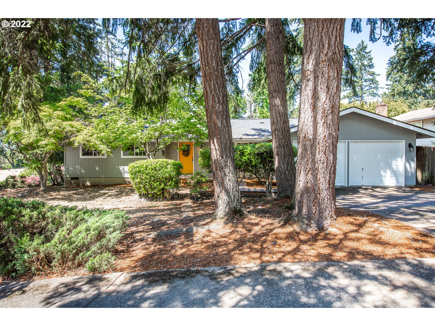 Lovely 1/4 acre, corner lot in desirable Churchill area neighborhood. Well appointed floorpan with separate living room,  family room and designated dining room. Recently updated kitchen, bathrooms, windows, new flooring throughout and all new interior and exterior paint. This home feels fresh, clean and bright. The property, nestled in the trees, is spacious and private. Totally move in ready,  you won't want to miss this!
