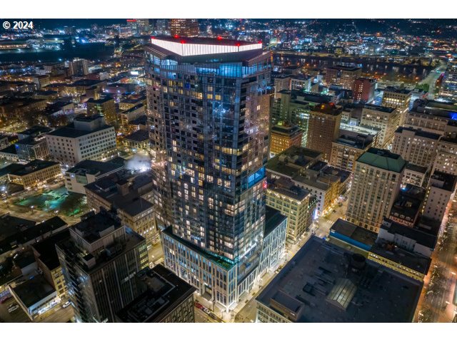 The Tahoma Penthouse is the premier penthouse in the new Ritz-Carlton Hotel & Residences and in all of Portland. Perched atop the uppermost floor w/spectacular mountain, city & river views-wrapped around the East, North & South. An exansive 417sf deck with private hot tub and gas fireplace and grill! A sophisticated monochromatic design of glamor & glitz w/crystal accents & hidden doors. The contrast to the modern exterior creates a truly contemporary design. An experience unlike anything in Portland w/hotel room service, world class restaurants, spa, pool & dedicated owners concierge. Come visit this astounding penthouse a top Portland where glam meets sophistication. Certificate of occupancy is in hand and this fabulous residence is ready for immediate possession.