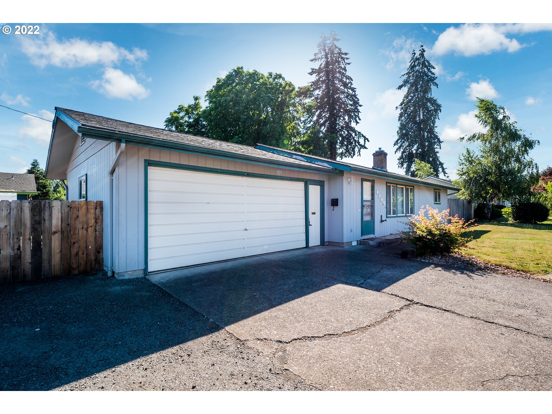 Single level ranch style home on a huge corner lot with tons of RV parking and space to build a potential shop! Located in the heart of Cottage Grove, features include an updated roof, vinyl windows and lots of interior space with a great floorplan. Large two-car garage, covered outdoor patio, storage shed, open backyard and two gated side yards allowing for boat/RV storage and the space to potentially build a shop. Well maintained and close to shopping, schools, and parks!