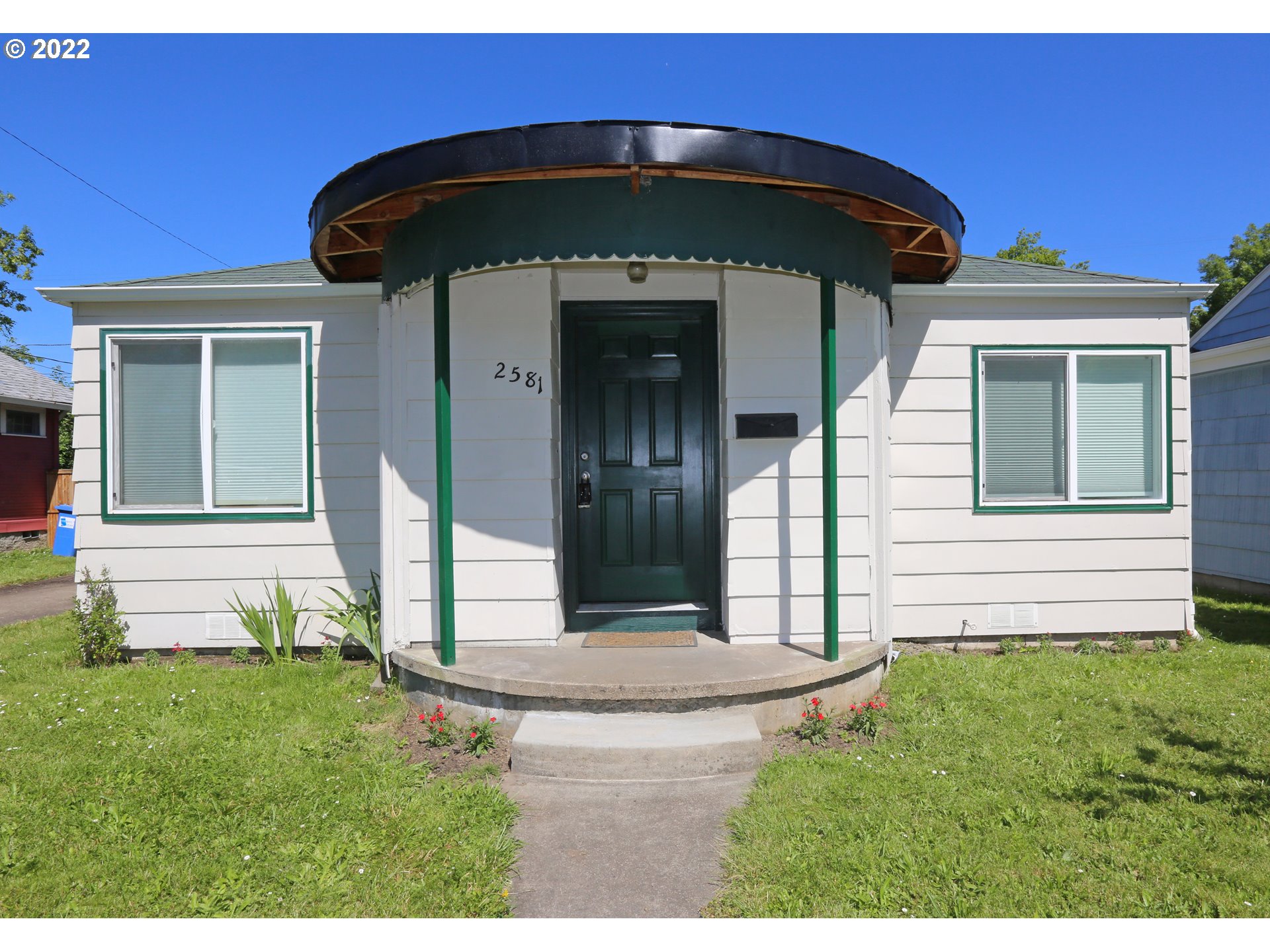 What a great opportunity to own property close to University of Oregon and Amazon Park! This home has a great rental history. New interior paint, new kitchen counters, new kitchen floor, freshly sanded and finished hardwood floors, built-ins, ductless heat pump, alley access with additional parking, fenced back yard. Finished outbuilding (converted garage) with 13x17 room w/closet & 220 amp power not included in square footage. Listing agents related to sellers.