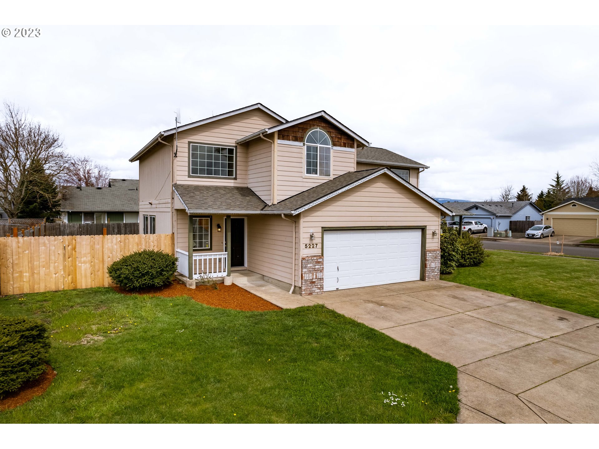 Adelman Lp side pays $1460.00 per month. Austin Way side pays $1550.00 per month. No recent updates, good condition overall