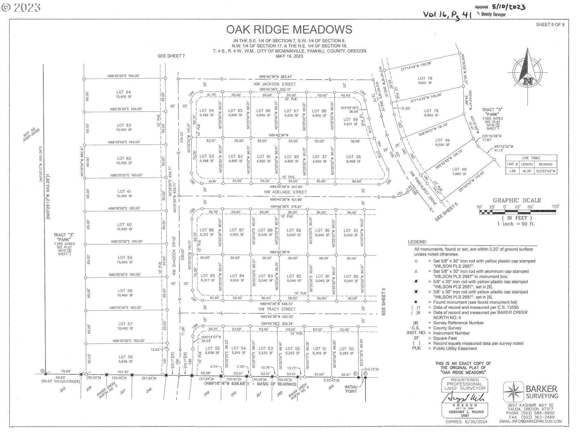 1573 NW Adelaide ST UNIT 92, Mc Minnville, OR, 97128