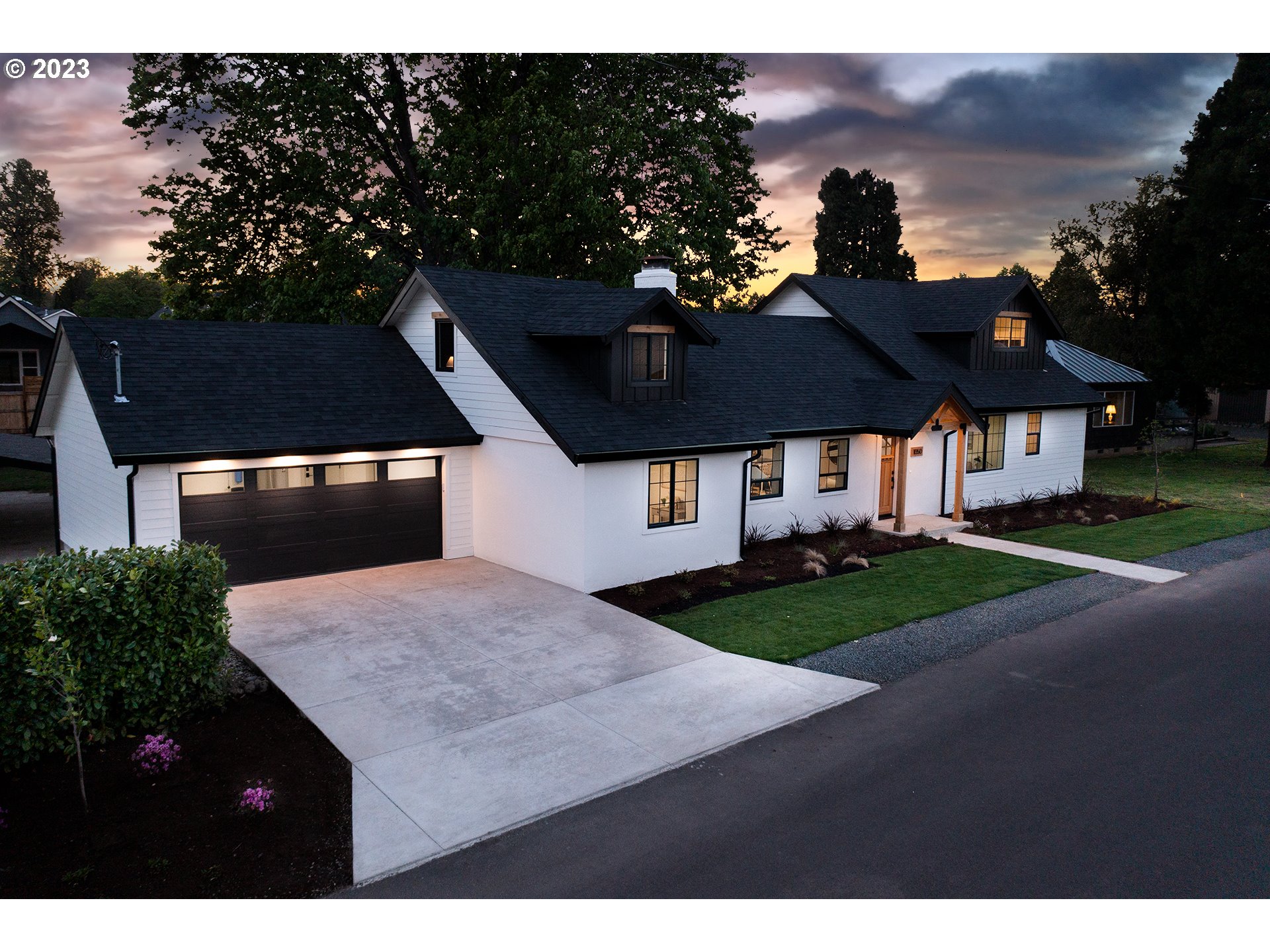 HUGE price adjustment! Almost entirely new construction and infrastructure (well, septic + power service all new), designer home with premium high-end finishes, ~1/2 acre lot, large detached shop with added storage, all in town and close to bike paths & recreation! Some highlights include bedrooms and living areas on the main level, skybridge walkway extending from the office to the huge bonus room or 5th bedroom flex space. Efficient new ductless system and high R-Value insulation combined with LOW county taxes and SUB utilities provide for a comfortable and affordable environment, currently ~$80 a month! Outside, endless entertaining opportunities are accompanied by a beautiful big-leaf maple legacy tree. A rare find and too much to list, be sure and ask your Realtor for the Listing Packet!