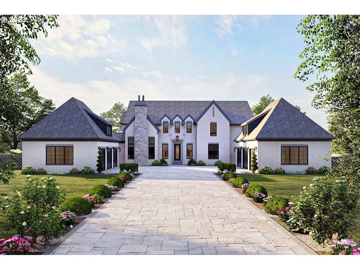 Step into unmatched elegance in this stunning 5388sqft 5-bed Proposed Estate home. Enter through the grand courtyard and be greeted by flanking 3-car garages. The curved staircase inside the foyer sets the tone for the sophisticated interior. Enjoy 5 bedrooms, 4.5 baths, and a master suite with a spa-like bath and private porch with hot tub. Experience the ultimate in privacy, comfort and style. Featuring spectacular mountain views all the while being just minutes from Hiking Trails, Forest Park, Oregon's High Tech Corridor and City Center.