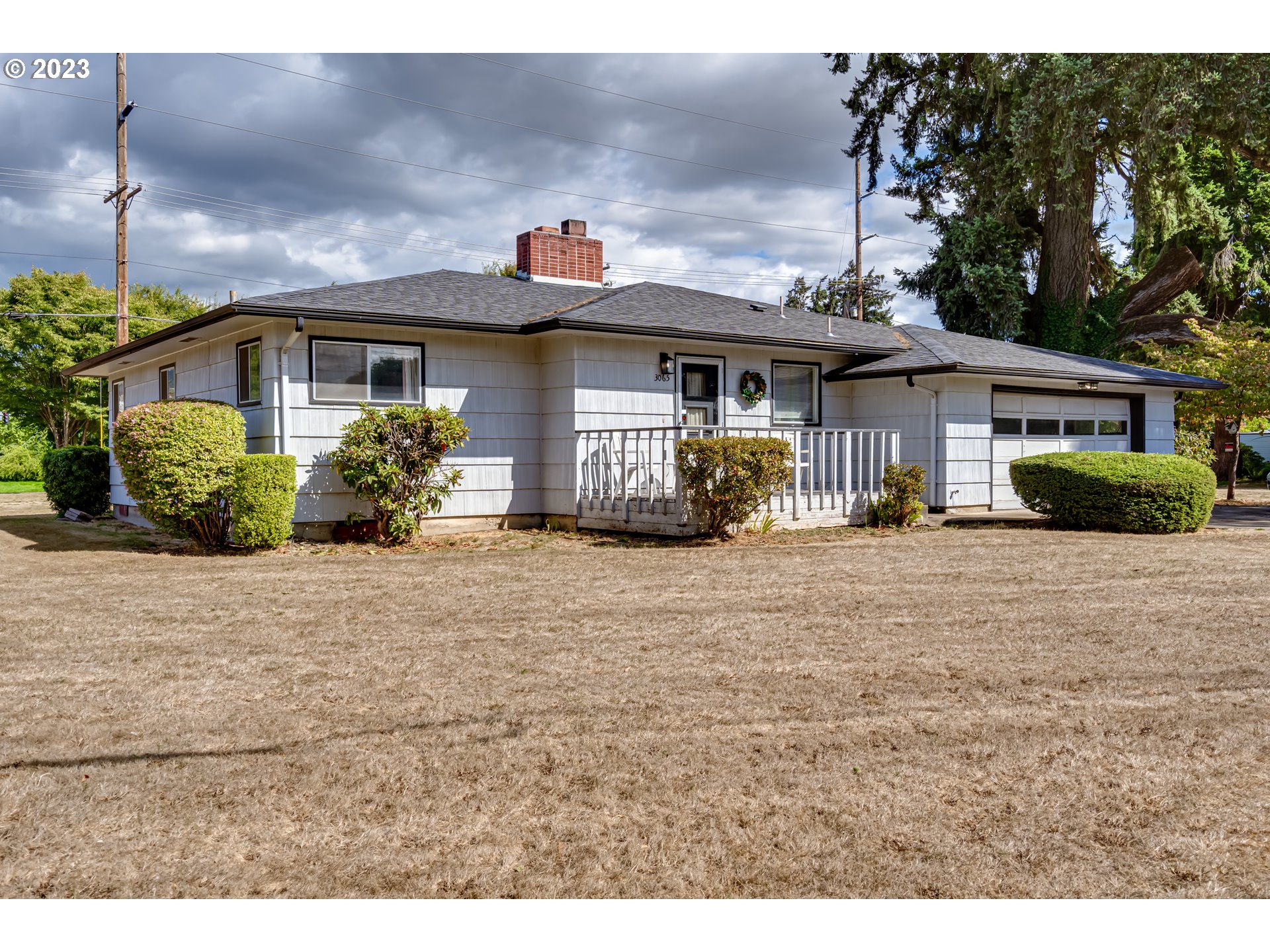 Ideal location & so many possibilities! Rare mixed use commercial/residential zoned property with .64 acres of open and level space to create! Solid vintage 1959 2 bed, 1 bath home offering 1421 sq. ft. with den and 2 car garage +/RV parking. Half mile to Peace Health/River Bend and less than 1 mile to gateway/I5. Eugene 4J Schools.