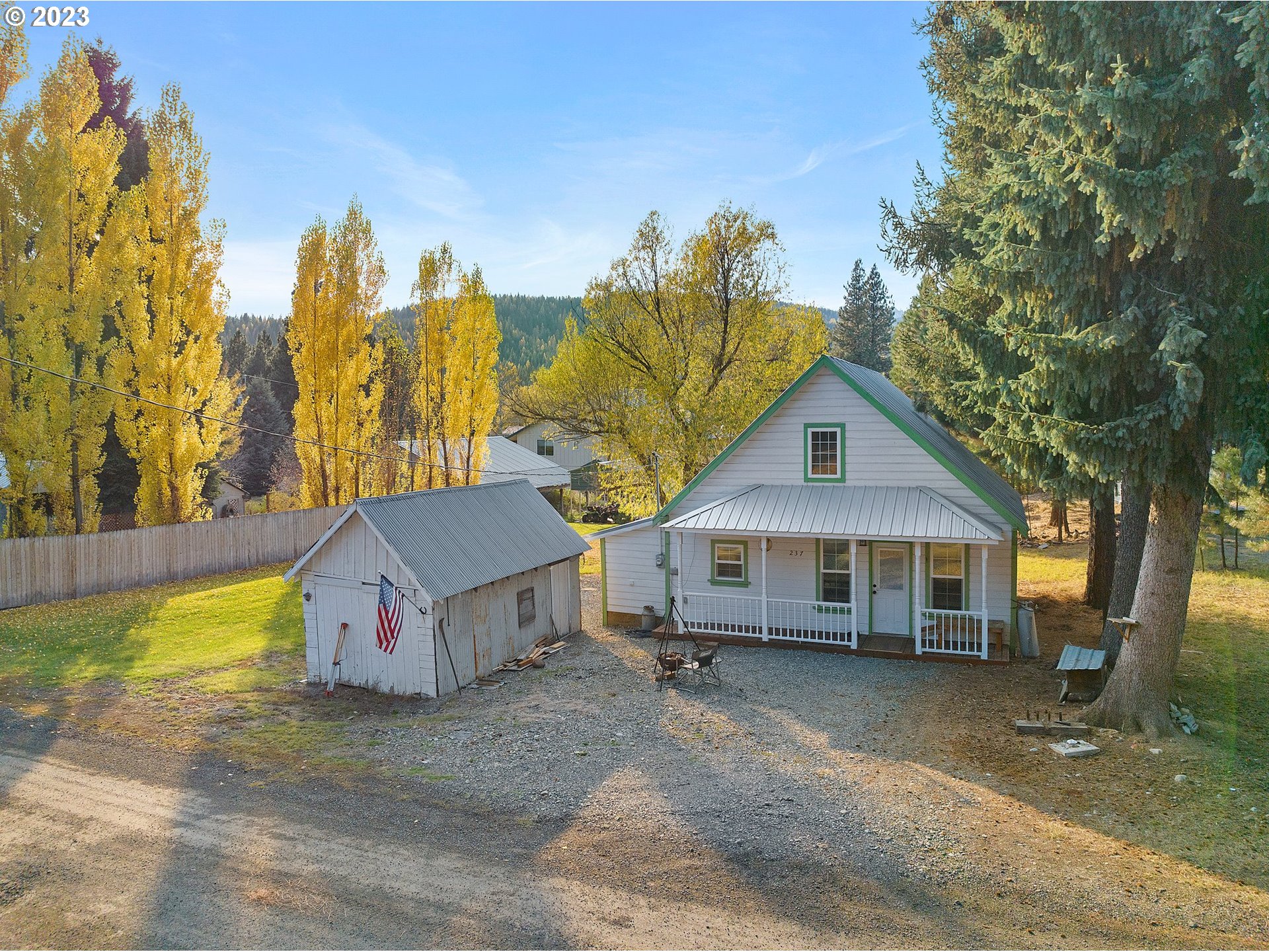 This historic home, wonderfully renovated, puts you right at the center of life in Sumpter, Oregon!  As an old mining town with a deep history and incredible recreational opportunities, Sumpter offers a close community environment where you can feel right at home! With all of the amenities of mountain living, Sumpter and its environs are ideal for the perfect get away homestead, whether as a full time resident or a second home to take in the seasons.  Step right into this remodeled house and settle into the quiet cabin living for a weekend, enjoy gathering friends and family together, or just take in the Sumpter life in all of its curious old mining town ways! Tax lot 2400 (247 Bonanza Street) is available for purchase separately or with current tax lot.