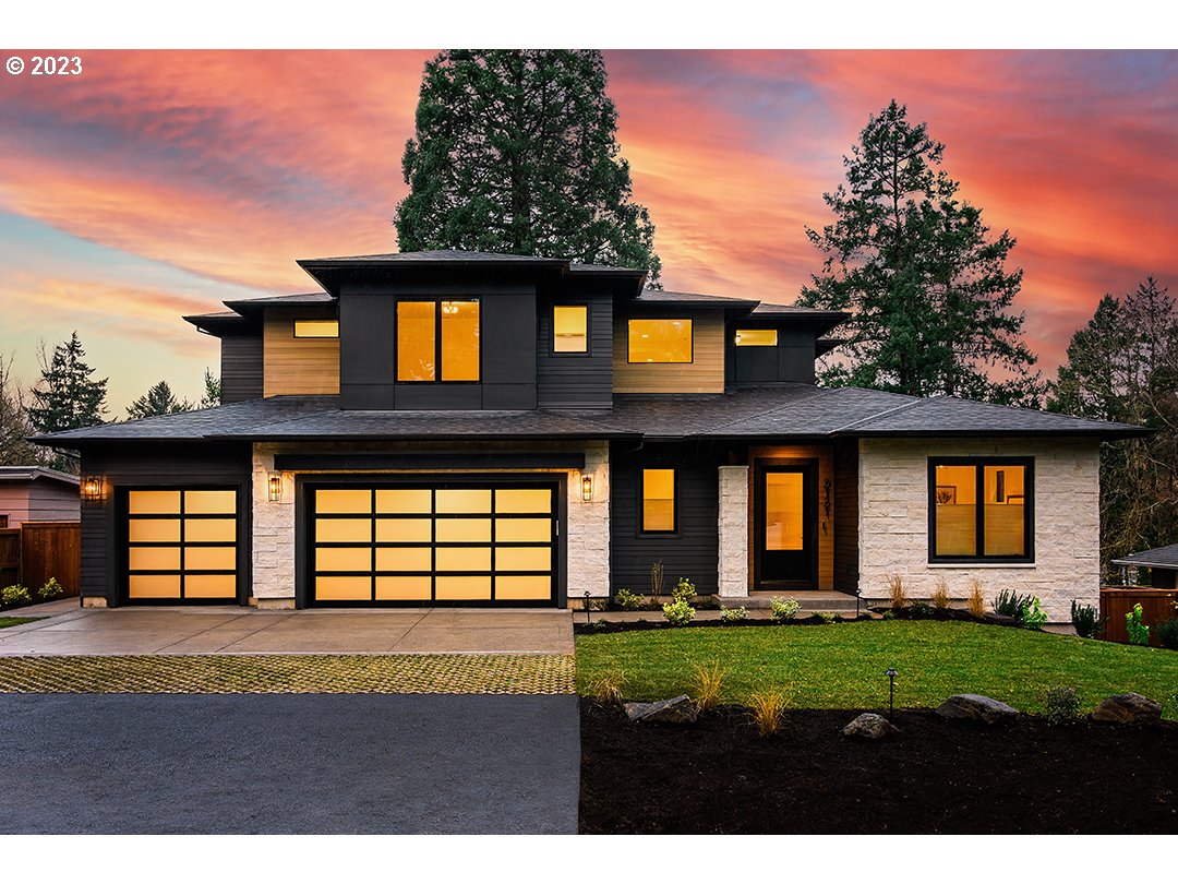 Special Extended, Feb 24th and 25th 2024, Sweetheart Special $50k incentive with accepted offer & 30-day close. Proudly presented by the winning-most Builder of ALL Street of Dreams; with 54 individual awards & 9 Best of Show Awards. This Street Of Dreams quality home, w/ coveted Lake Oswego Schools & Uplands Boat & Lake Easement, boasts 5,025 luxurious square feet with 5 bedrooms & 5.1 bathrooms & a 3-car garage. Nestled in Lake Oswego's Uplands Community, this home is in a perfect commute location w/ access to Hwy 43 or I5. Some of the incredible features included are as follows: Professional grade appliances which include a paneled, side-by-side refrigerator, stainless cooktop, double wall ovens, 2 dishwashers, a microwave drawer, a wine reserve & an undercounter beverage fridge. The kitchen proudly wears Consentino Silestone in Pearl Jasmine w/ a Suede finish on the Island & cooktop backsplash wall w/ quartz countertops & a decorative tile backsplash in the Butler's Pantry. The Kitchen cabinets have been extended up to the 10-foot ceilings & include extra storage on the back of the island. The Great Room is home to a floor-to-ceiling Contemporary style fireplace w/ floated cabinets on either side & a rift-cut Oak mantle. There's a 12-foot "glass wall" stacking slider that gives way to the outdoor covered living area w/ ceiling mounted electric heaters & a second gas fireplace. There's a Guest suite on the main level w/ a full bath & walk-in closet in addition to a Pocket Office, powder bath, a dedicated BBQ porch & a Mud Room on the main.  Upstairs you'll find two generous bedroom suites, an oversized laundry & an elegant Primary Bedroom Suite. The spa-like Primary Bathroom has an oversized, mud-set decorative tile shower w/ a free-standing tub. You'll also find heated tile floors & a heated towel rack. The lower level has another bedroom w/ a walk-in closet & a full bath, a media room, an exercise room and an area perfect for wine storage.