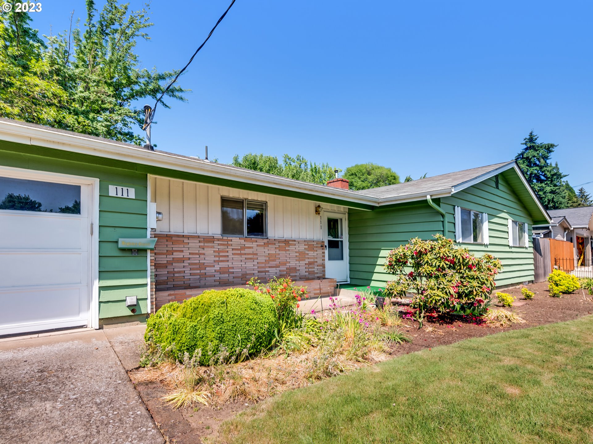 Wonderful opportunity to purchase a one-owner home in a classic North Eugene neighborhood. Located on a quiet road, everything in this well loved home is clean and ready for your vision. With good bones, it is well maintained enough to retain the classic finishes, but is also a great candidate for a complete remodel. There are hardwood floors underneath the carpet, a great layout in the kitchen, a partial garage conversion that adds a half bath/laundry combo, and an added third car garage. Outside you'll find a clean and private backyard, with so much potential. The front yard is gracious and welcoming. You will love the quiet dead end street, the close access to bike trails and proximity to the Willamette River. This home will go fast, do not delay in making an appointment to view it!