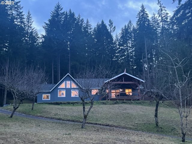 Beautiful home on a private 10 acres with 2 ponds and mature timber and jaw dropping views! This charming home offers hardwood floors vaulted ceilings and 36x36 shop with second story. New roof, covered deck, mini-split, exterior and interior paint 2022 and septic pumped and inspected in 2020.