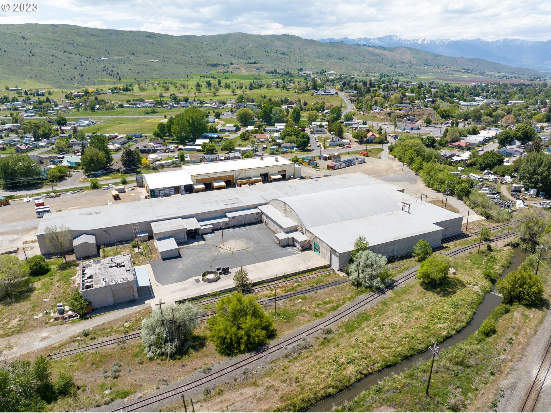 This is a unique opportunity to redevelop a former plywood mill facility in Baker City, Oregon.  With over twelve acres and more than one hundred thousand square feet of warehouse space, the possibilities are limitless.  Additional outbuildings offer even more opportunities.  The property is well situated on the main Union Pacific line through the region.  Showings by appointment only.
