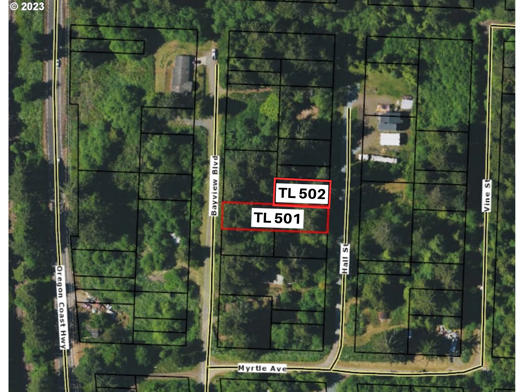 Hall St (TL 501+502) ST, Rockaway Beach, OR, 97136