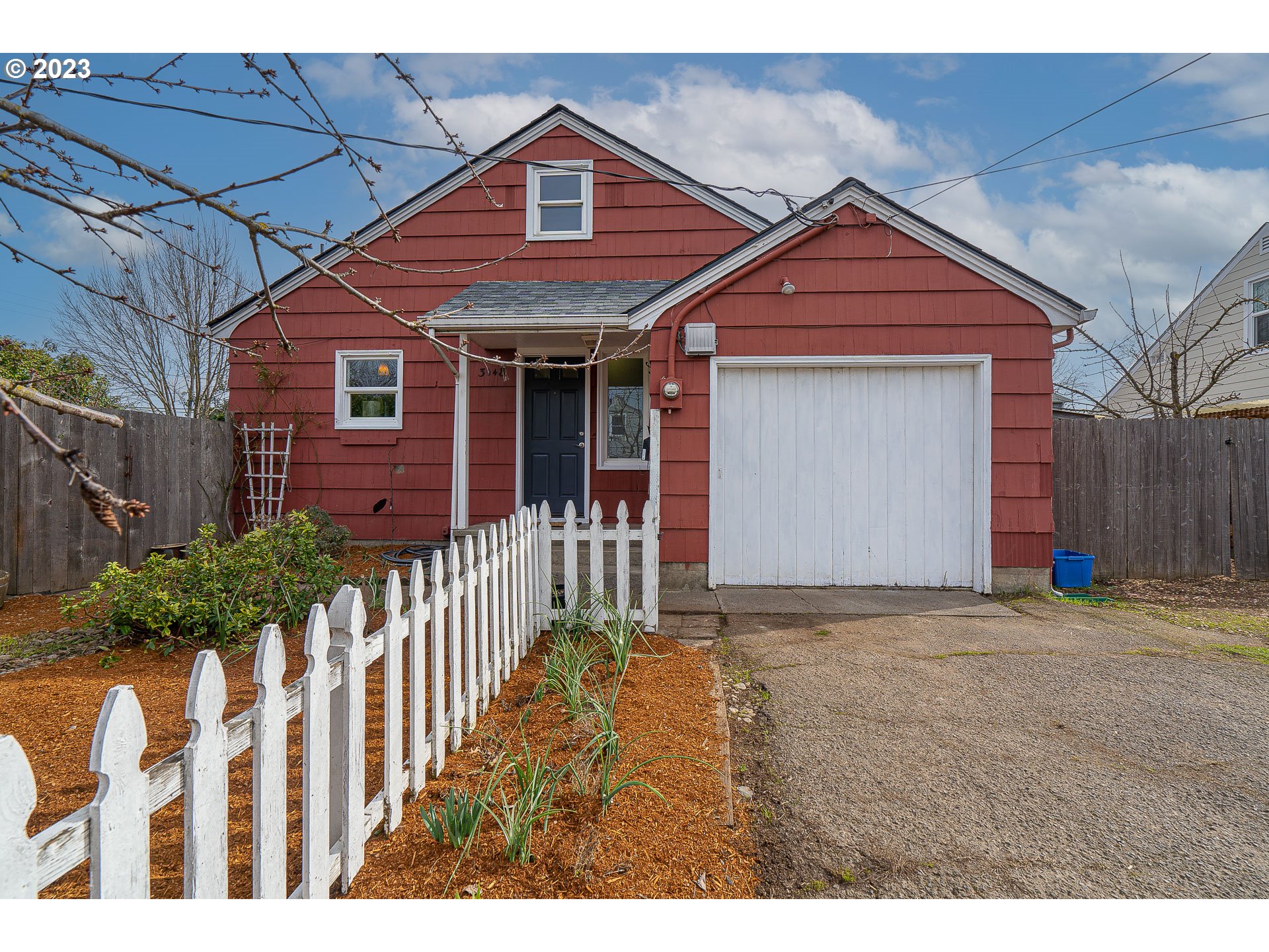 Updated 1940's charmer with NEW roof, upgraded electrical, hardwood floors, vinyl Windows & Certified Woodstove, updated kitchen w/ Gas cooking & newer appliances. Large Mudroom, 3 Bedrooms + Office, Raised Garden Beds, Fully Fenced Yard. A Gardeners Paradise- Apple, Pear, Fig & Cherry Trees, Raspberries, Blackberries, Room For Chickens & R.V. Parking. Interior Looks Like a Page Out of a Pottery Barn Magazine. A MUST SEE...Open House 2/25 12-2pm