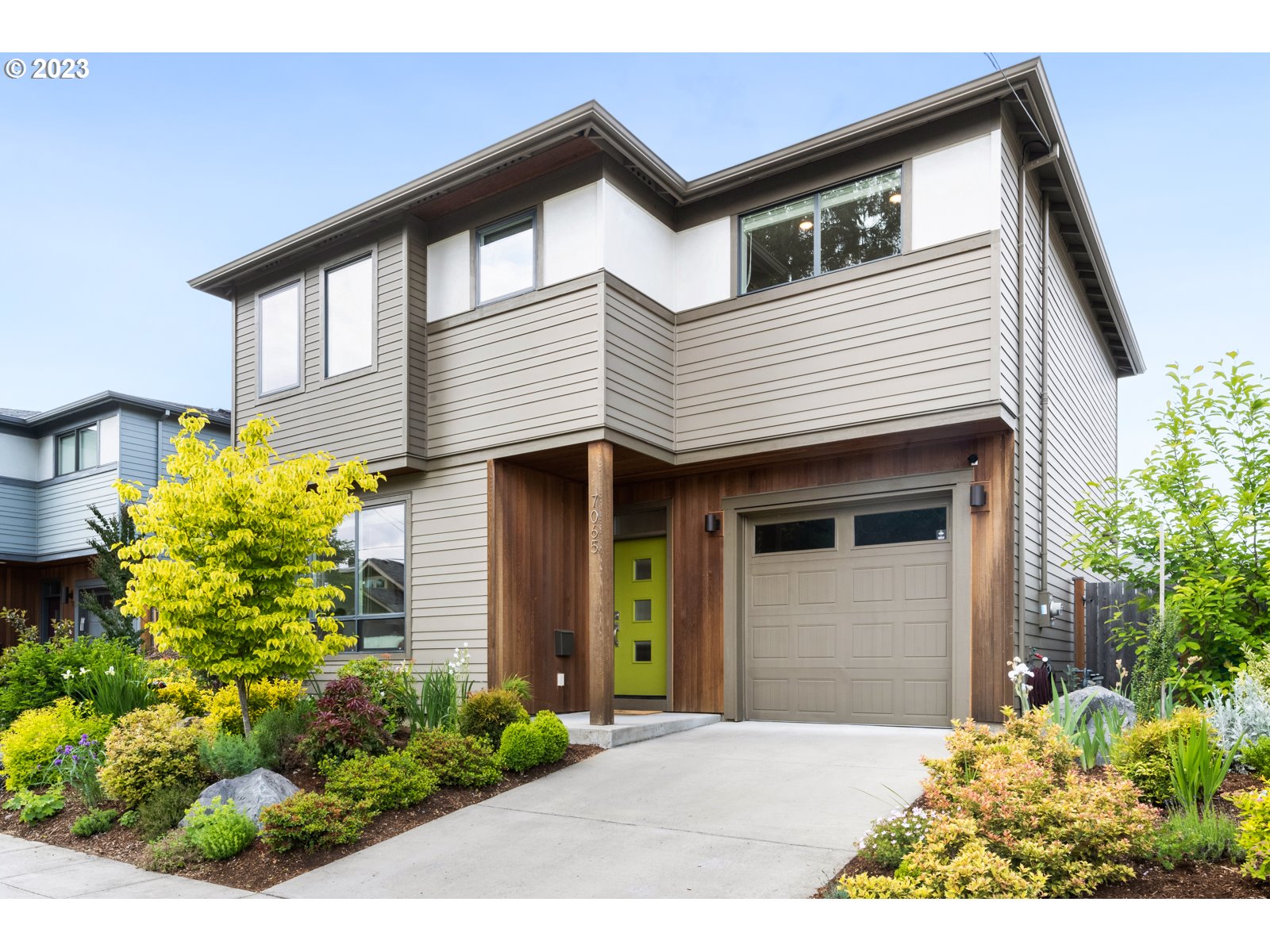 Incredible like-new modern home in fabulous NE PDX! Impeccably maintained, this LEED-certified Renaissance home is filled with high-end finishes and energy-efficient upgrades! It features a wide open floorplan with three bedrooms, 2 1/2 baths, an owners' suite plus a chef's kitchen with quartz and stainless! Built with care, it boasts a 10 Energy Score with mini-splits for energy-efficient heating & cooling, on-demand hot water, an attached garage for your toys, and a sweet private patio with zen gardens for summer evenings. Nestled in lovely landscaping and located on a quiet/peaceful street, this home truly has it all! There's nothing to do but move in and enjoy all the fun in Montavilla! [Home Energy Score = 10. HES Report at https://rpt.greenbuildingregistry.com/hes/OR10177518]