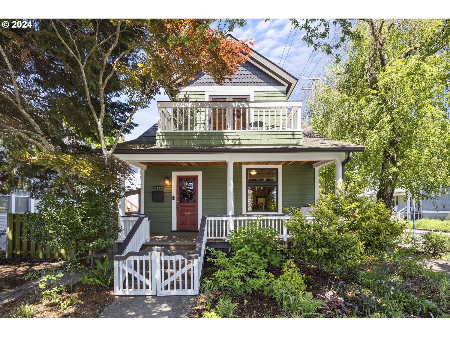 OPEN HOUSE: SATURDAY MAY, 11TH FROM 11AM - 1PM! Charming Craftsman Home with Modern Updates!! This beautifully updated Craftsman with 3 beds/2 baths and a bonus room in the basement seamlessly blends vintage charm with modern amenities. Original fir floors throughout, claw foot tub, stained glass front door, along with other architectural details add to its historic charm while abundant windows and high ceilings create a light, airy, and spacious feel.The large formal dining area and kitchen with a butler?s pass-through provide ample space for entertaining. Kitchen is updated with granite countertops and stainless steel appliances.Three sunny upstairs bedrooms share a full bath and a separate shower room?a unique and charming feature. The main bedroom opens to a private balcony, while the surrounding trees offer a sense of peace and privacy in the inner city.An expertly-waterproofed basement with new epoxy floors is the perfect flex space for a yoga room, home gym, art studio, or private office. The house is outfitted with seismic retrofitting, some new siding, insulation, and exterior paint by SFW Construction, new roof by HER Roofing, and new electrical panel and whole house surge protector by All Pro Electric. New tankless water heater, new AC, smart thermostat, insulated attic, and new insulated windows provide an energy efficient and comfort-first space.Just a few blocks to New Seasons, plus some of Portland?s most popular shops, restaurants, music venues, and eateries, this newly-updated, vintage home is a gem to be discovered!