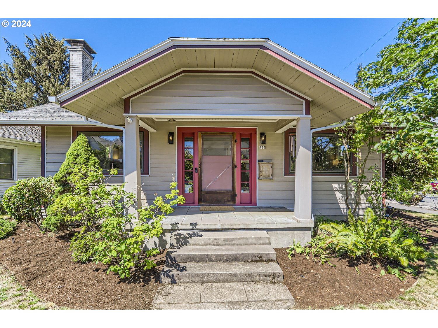 **OPEN 7/23 11AM-1PM** Enjoy a blend of historical charm, craftsmanship & a sense of community in popular N Tabor. Mins from Mt Tabor park, golf course, local pubs/eateries with easy access to freeways, airport, mass transit. Short drive to downtown PDX & popular new Vancouver waterfront. This classic beauty is light filled with classic features such as wood flooring, built-ins, formal dining, spacious living room with two bedrooms on the main floor & two on the upper level. Enjoy a breakfast nook in the kitchen along with updated SS appls & gas range. Remodeled oversized bathroom with soaking tub & shower. ADU potential in the unfinished basement with high ceilings. Low maintenance fenced back yard bordering custom patio. [Home Energy Score = 4. HES Report at https://rpt.greenbuildingregistry.com/hes/OR10230897]