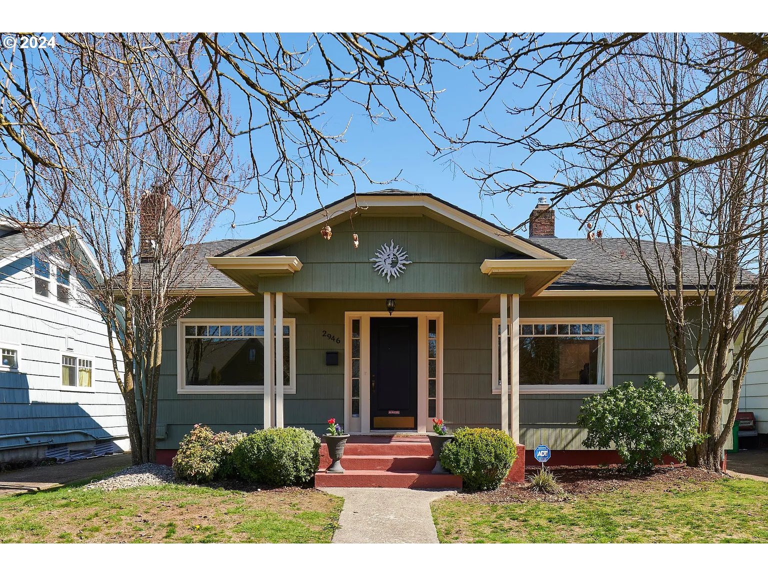 Rare find! Situated in the popular Rose city park and just blocks from Alameda/Freemont shopping, coffee shops and restaurants. This adorable 1920's craftsman bungalow sits on a quiet treelined street with a tightknit neighbor network that you will fall in love with, complete with a covered front porch to sit and say hello! Original wood floors with a combination living and dining room space, a cozy wood burning fireplace and crowned moldings. Tiled updated bathroom, with a soaking tub. The kitchen has also been fully updated with ample storage, stainless steel appliances, Ice maker, built in dishwasher. An additional side entrance serves the main floor and also accesses the lower level family room and 3rd bedroom/office with large closet. The utility room has tons of storage space! Updated high efficiency gas furnace, water heater, plumbing, electrical and double paned windows. The back yard boasts a rare double car garage with a multitude of alternative uses (additional living space project, storage, hobby's). This darling home is also serviced by the highly sought after Alameda Grade School, Beaumont Middle, and Grant High School districts. Pleas schedule an appt with your favorite Realtor. Please note the property is occupied by a home steward so appointments are required. [Home Energy Score = 5. HES Report at https://rpt.greenbuildingregistry.com/hes/OR10234605]