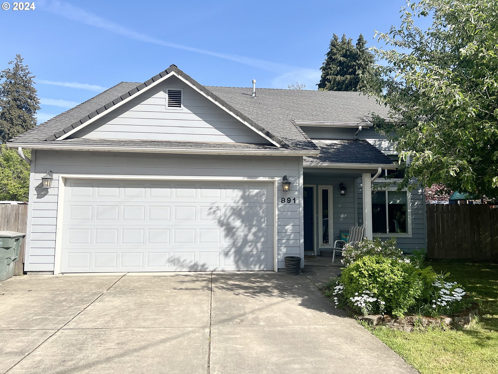 Come see this home! This 3 bed 2 bath with a BONUS room upstairs. Primary bedroom is located on the main floor and has a walk in closet and private bathroom. Bike along the Willamette River and be downtown in in minutes! This home is in a sought after location minutes from Autzen Stadium, Alton Baker Park and the Willamette River. Some amenities include 9 foot ceilings, gas fireplace, bonus room or 4th bedroom upstairs, and private backyard. Washer/Dryer/ Refrigerator included.
