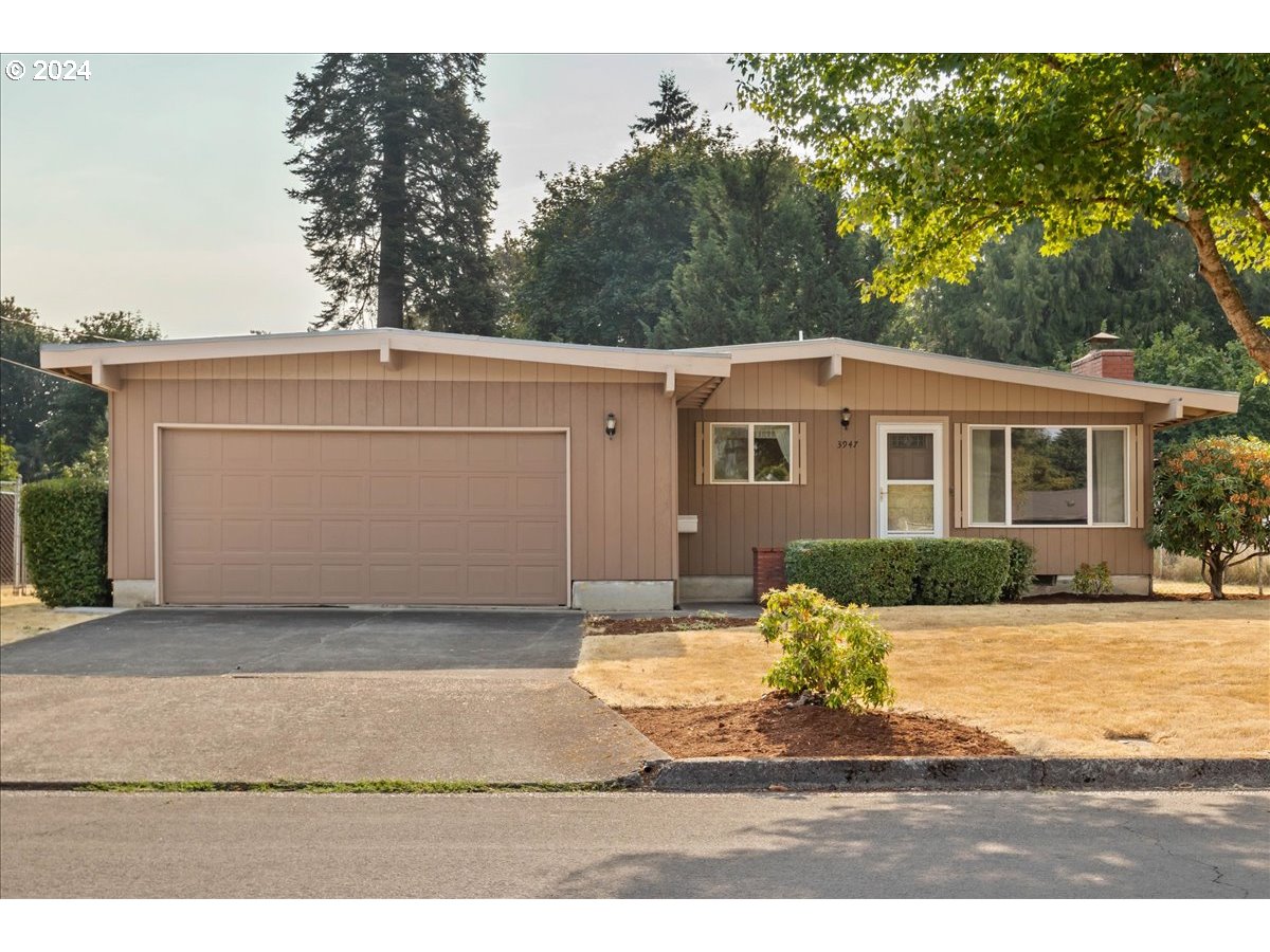Discover the potential in the well-cared for home, nestled in a quiet neighborhood. The mid-century architecture adds distinctive character to the exterior, while the interior boasts a thoughtfully designed floor plan. Enjoy a spacious living room, a generous dining room, an additional family room space for extra comfort, and a primary bedroom with private en-suite. The oversized lot features a large, fully fenced backyard - ideal for pets or your gardening projects.  This property offers a fantastic opportunity to infuse your personal style and truly make it your own.