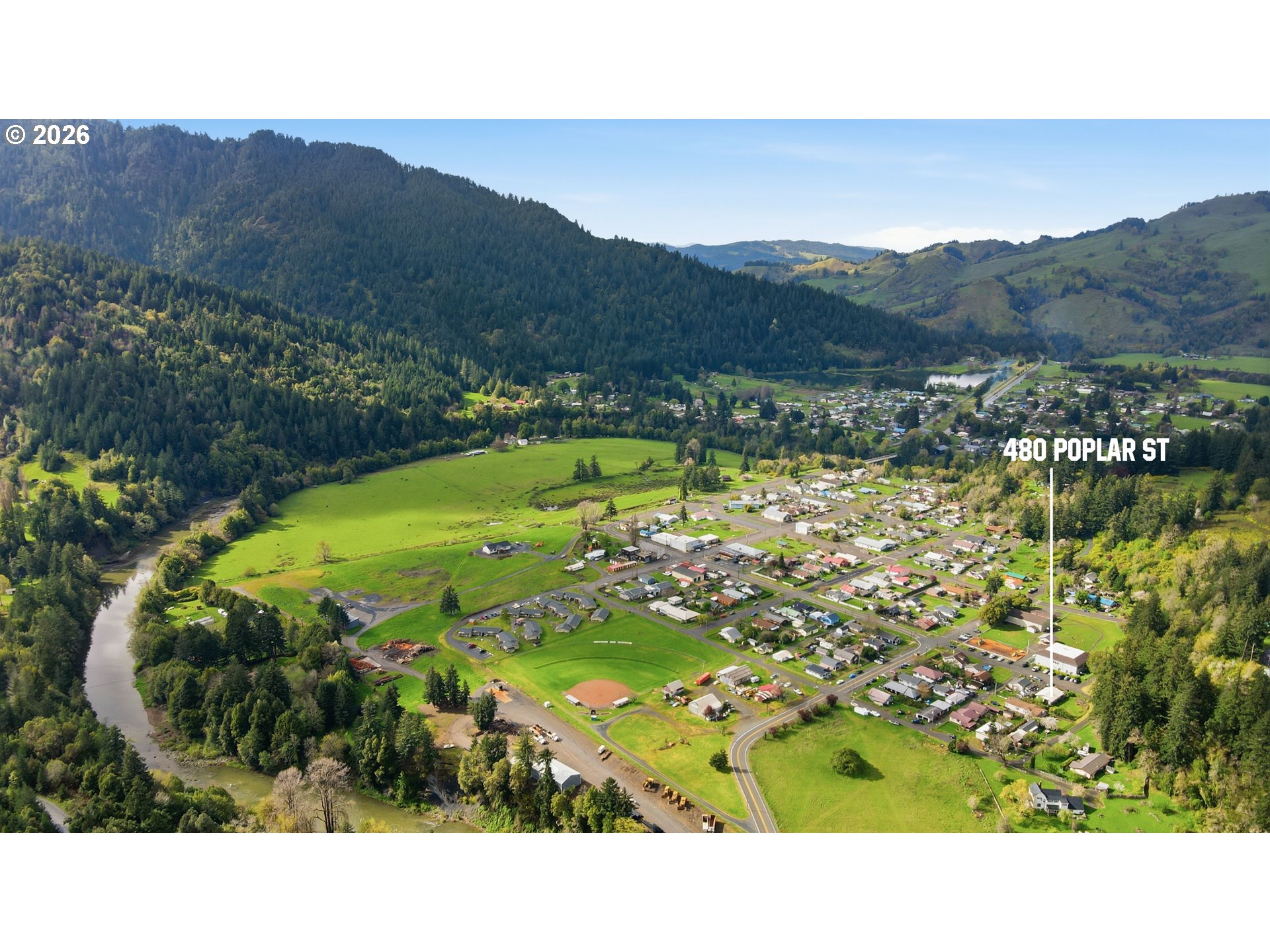 480 POPLAR ST, Powers, OR, 97466