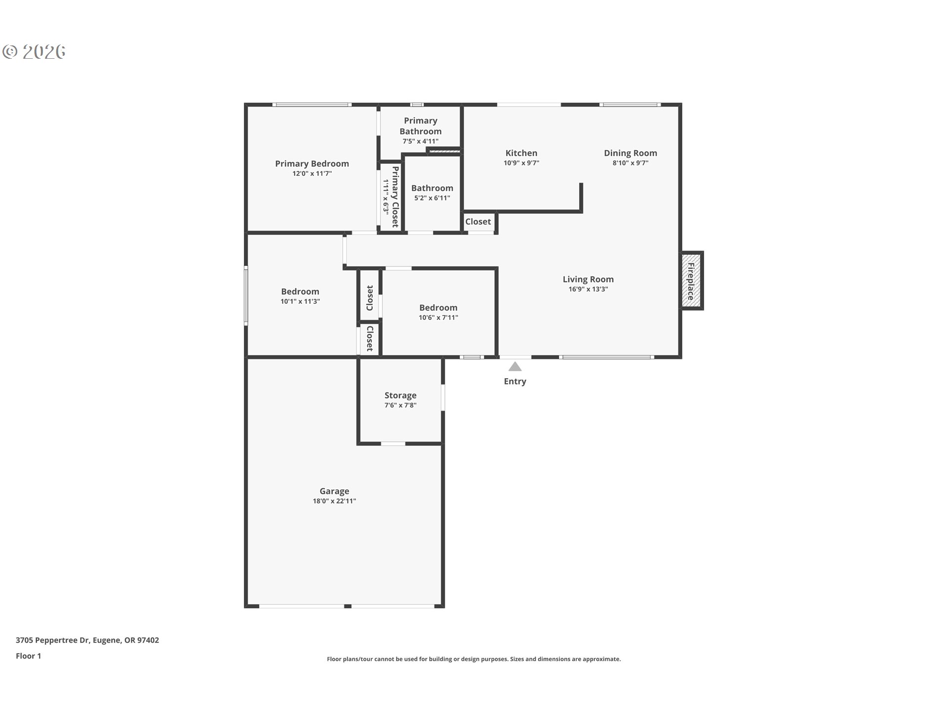 3705 PEPPERTREE DR, Eugene, OR, 97402