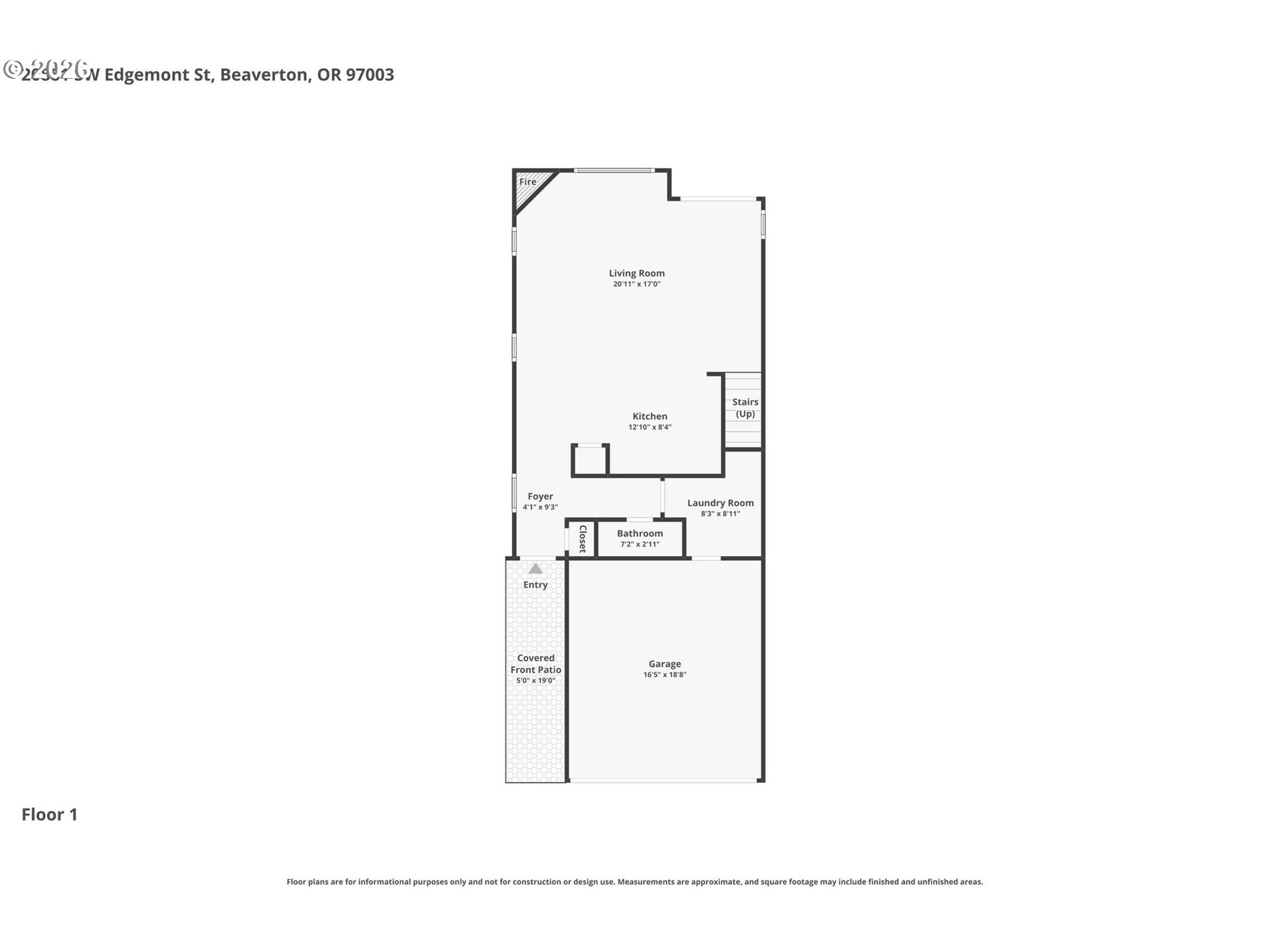 20881 SW EDGEMONT ST, Beaverton, OR, 97003