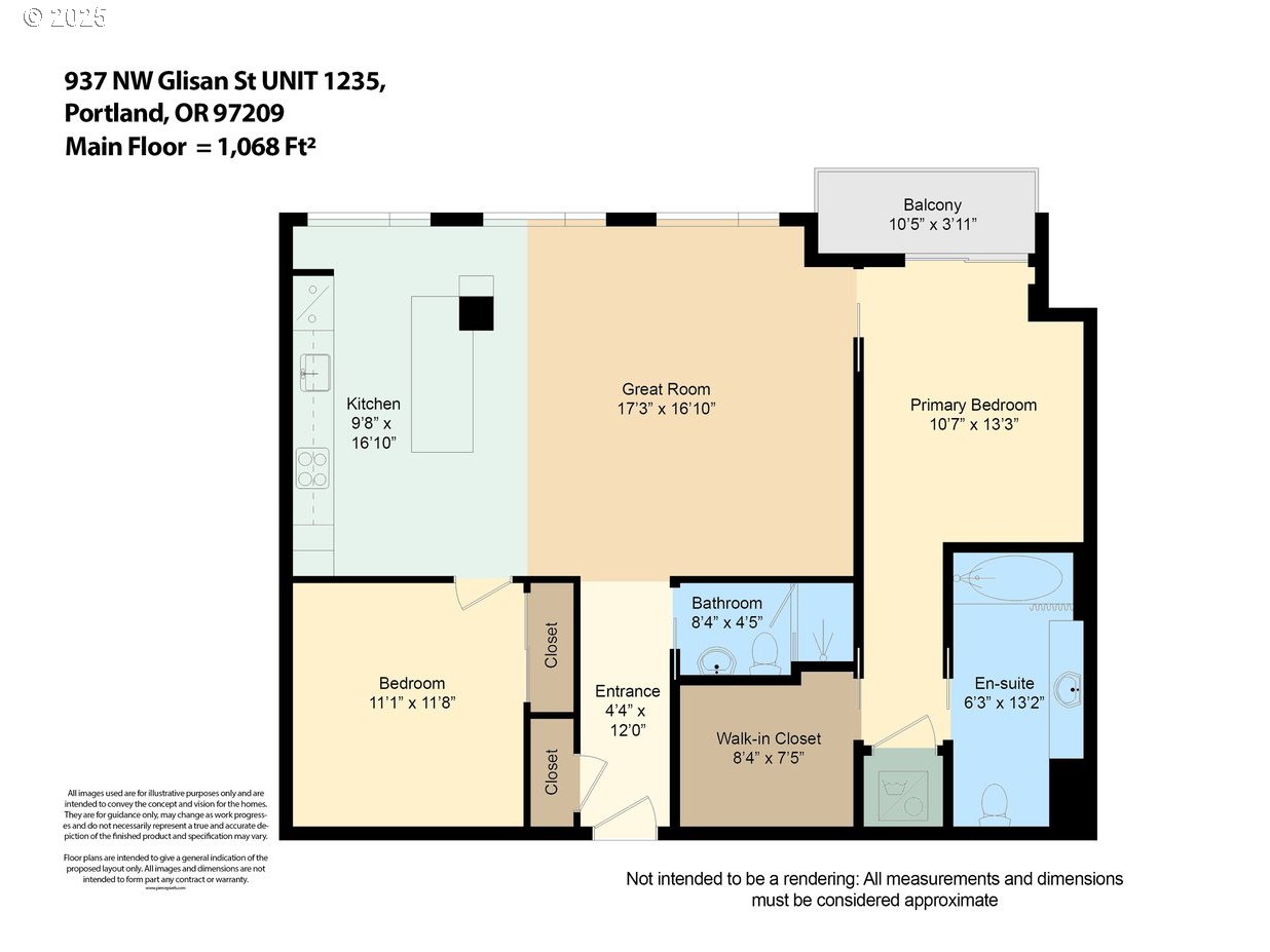 937 NW GLISAN ST UNIT 1235, Portland, OR, 97209