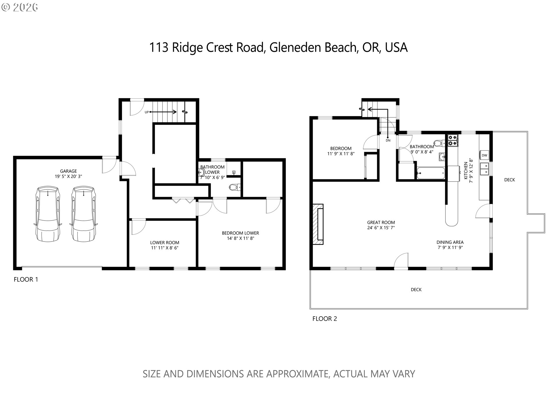 113 RIDGE CREST RD, Gleneden Beach, OR, 97388