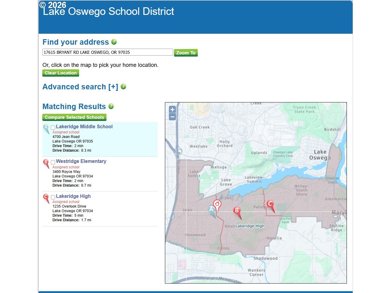 17615 BRYANT RD, Lake Oswego, OR, 97035