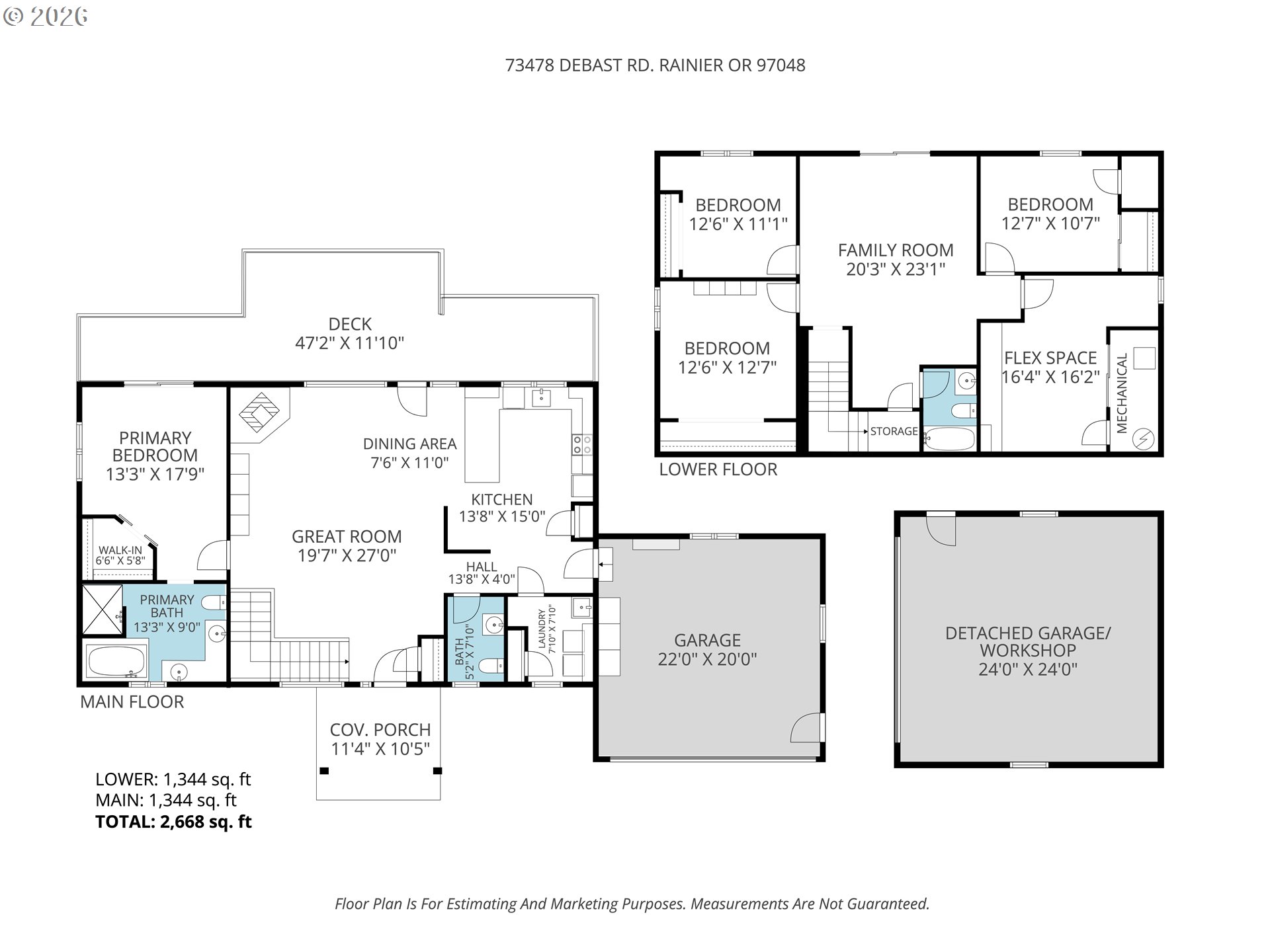 73478 DEBAST RD, Rainier, OR, 97048