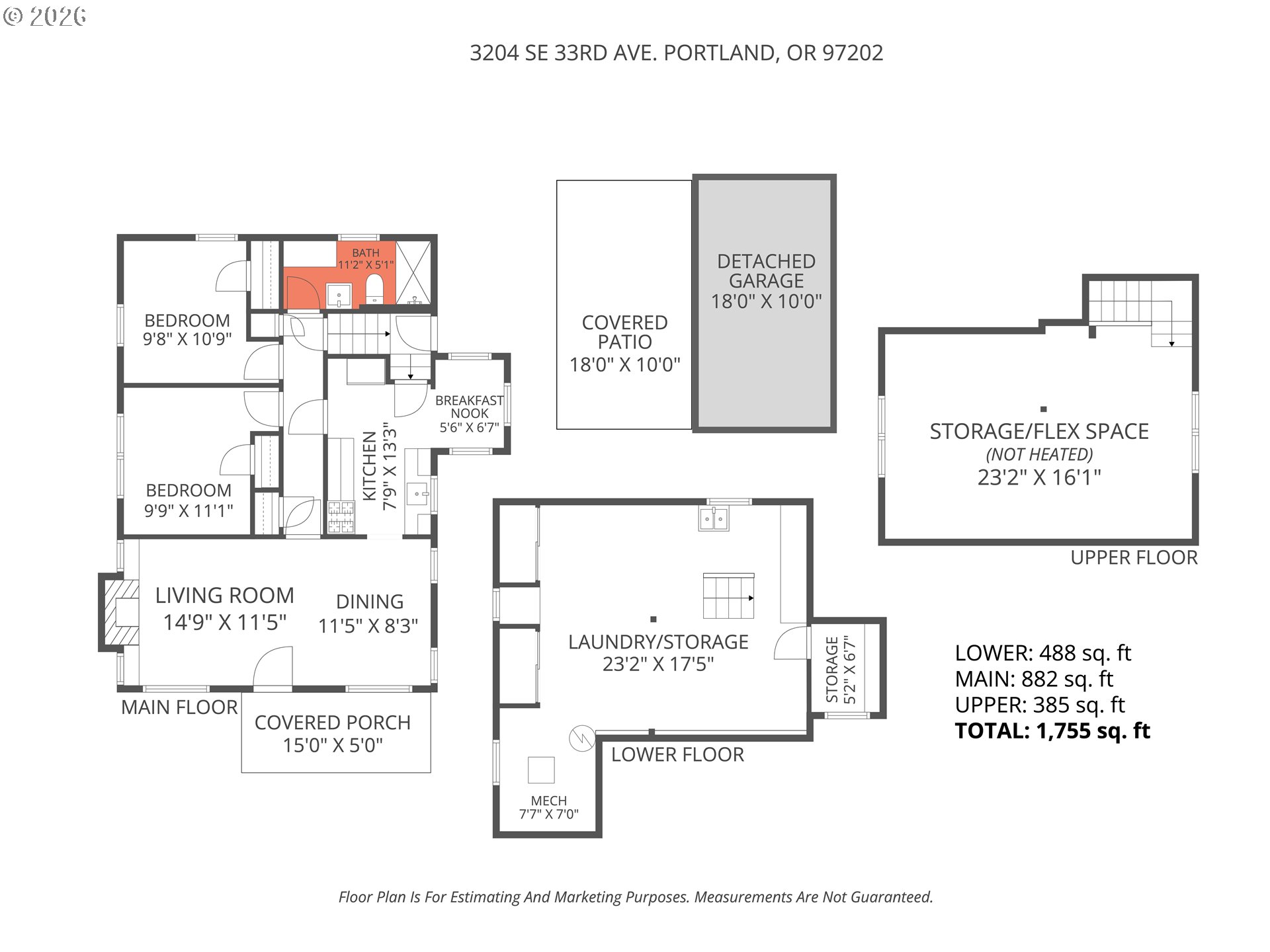 3204 SE 33RD AVE, Portland, OR, 97202