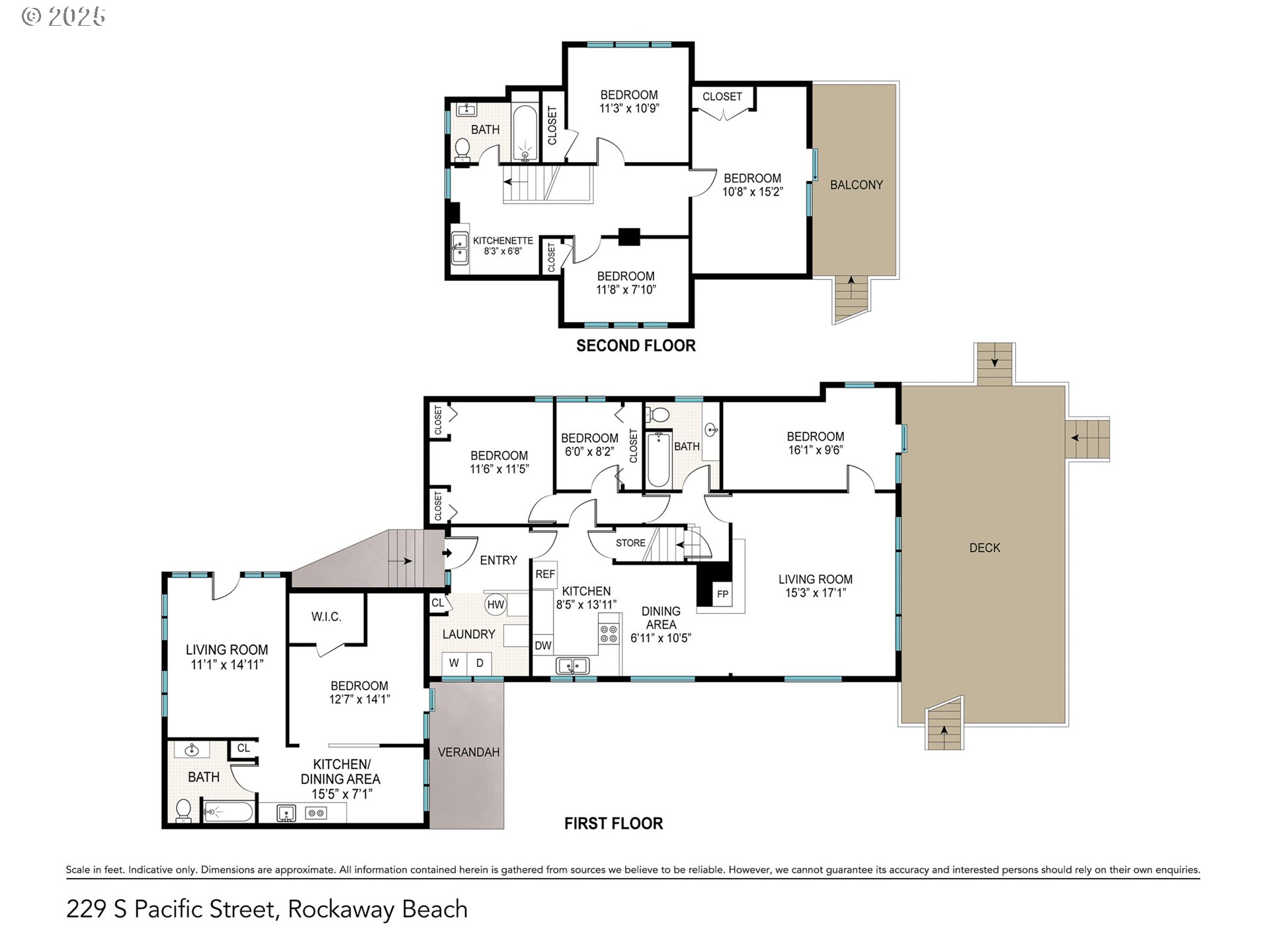 229 S PACIFIC ST, Rockaway Beach, OR, 97136