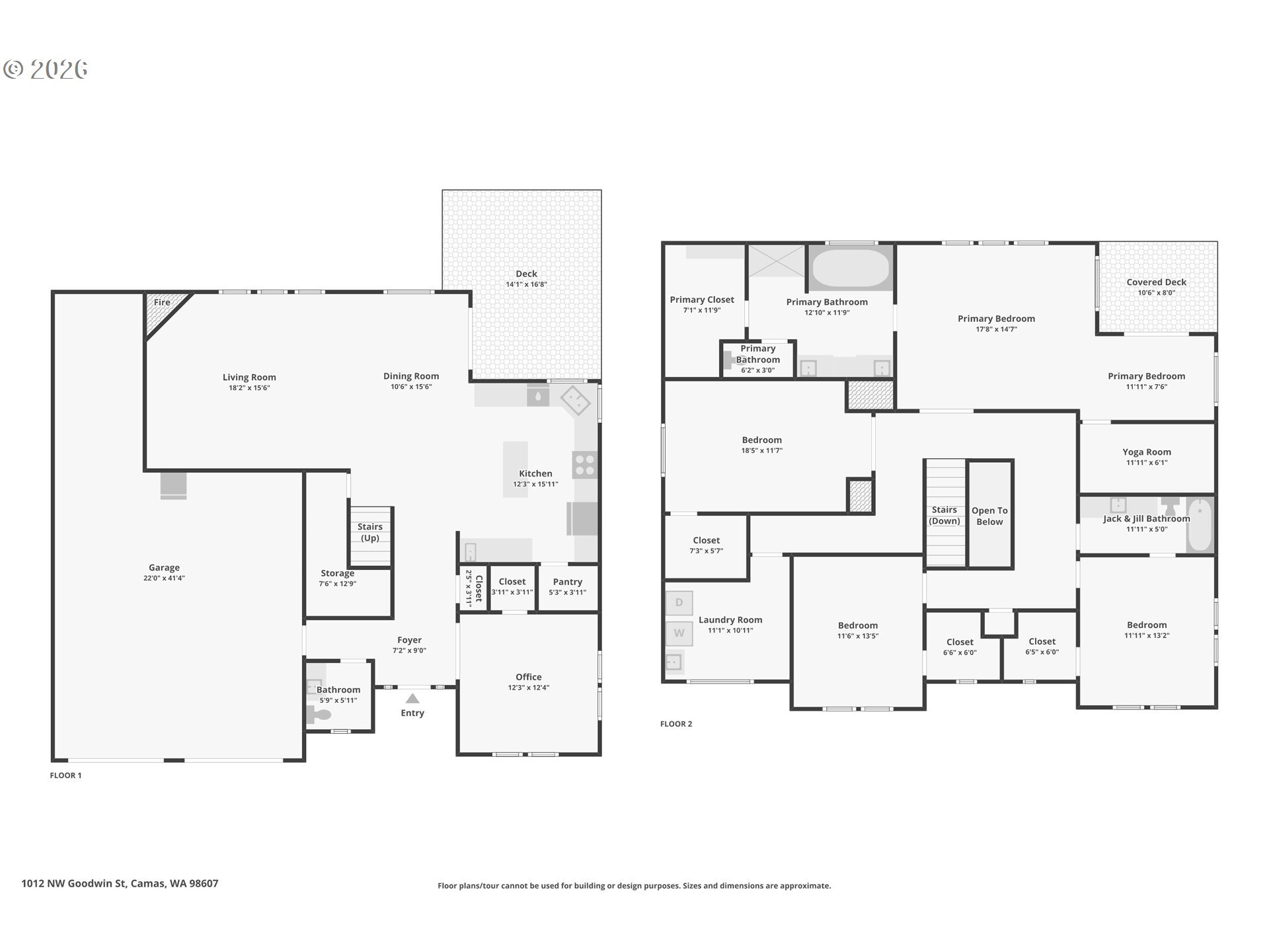 1012 NW GOODWIN ST, Camas, WA, 98607