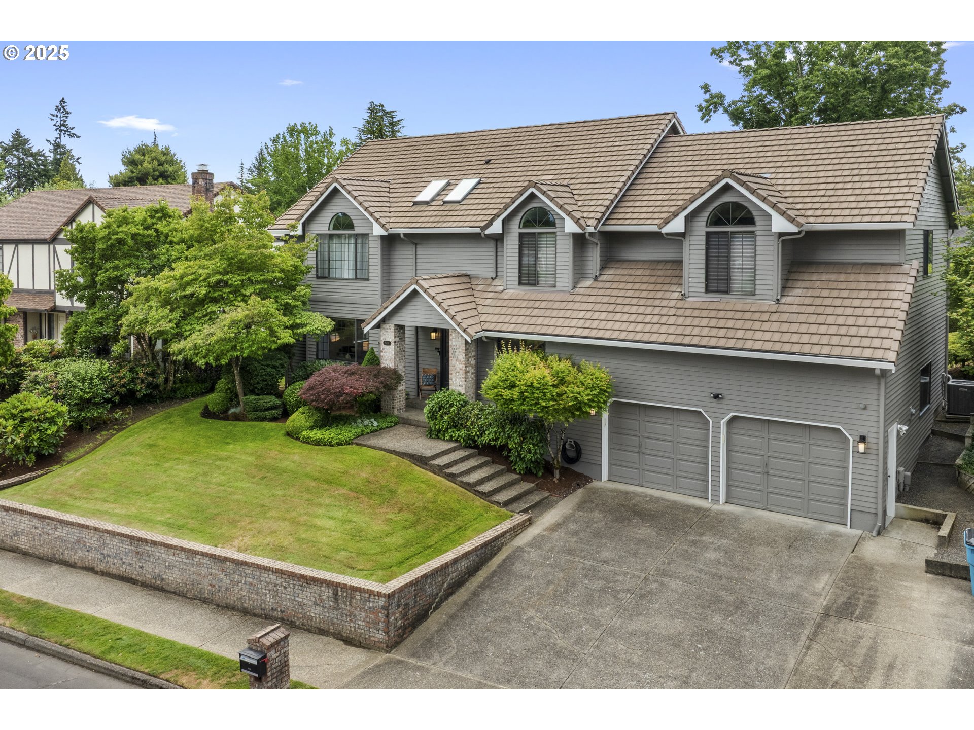Welcome to Lakeview Estates, a highly sought-after, quiet neighborhood with tree-lined streets, custom homes, and award-winning schools. This spacious residence offers over 3,100 sq ft of well-designed living space, featuring 4 bedrooms, a dedicated office, and a versatile bonus room—ideal for work, play, or guests. The spa-inspired primary suite is a true retreat, boasting vaulted ceilings, a luxurious walk-in shower, bathtub, dual vanities with solid stone counters, and a generous walk-in closet. Step outside into your private backyard oasis—perfect for both relaxing and entertaining. Enjoy the beautifully manicured and fully fenced yard, complete with a large deck that invites outdoor dining, summer barbecues, or quiet mornings with a cup of coffee. This home blends comfort, style, and functionality in a peaceful setting—don’t miss your chance to make it yours.