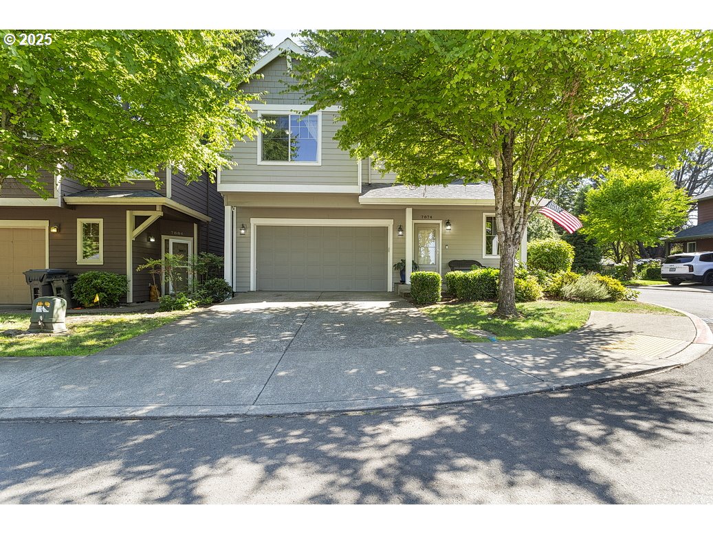 Come and see this Beautiful 4 bed/2.5 bath home on a corner lot in a well cared for detached condominium community. This craftsman home is well maintained and decorated throughout with high end finishes.  The kitchen has a large island for entertaining, stainless steel appliances, granite countertops and eating bar. It has a comfortable great room feeling  with lots of storage.  There's a gas fireplace and built-ins in the living room and laminated flooring throughout the main level. The upstairs boasts a large primary suite and 3 bedrooms. The primary ensuite has granite countertops, tile floor and double sinks. There is also an inviting loft area at the top of the stairs which is currently used as a sitting room/library. You'll be able to enjoy an upstairs laundry room as well. Be sure to bring your favorite BBQ Grill because the back yard is all set for you. It's a fully fenced private yard that backs up to open space.