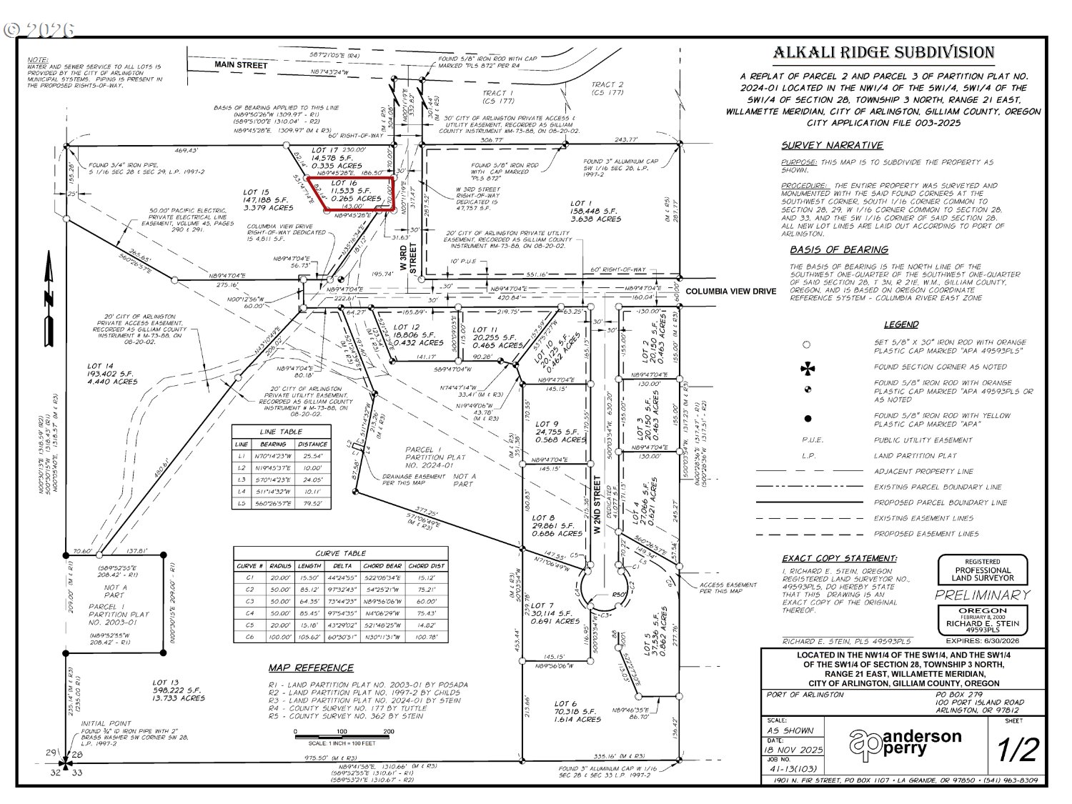 3rd Street UNIT 16, Arlington, OR, 97812