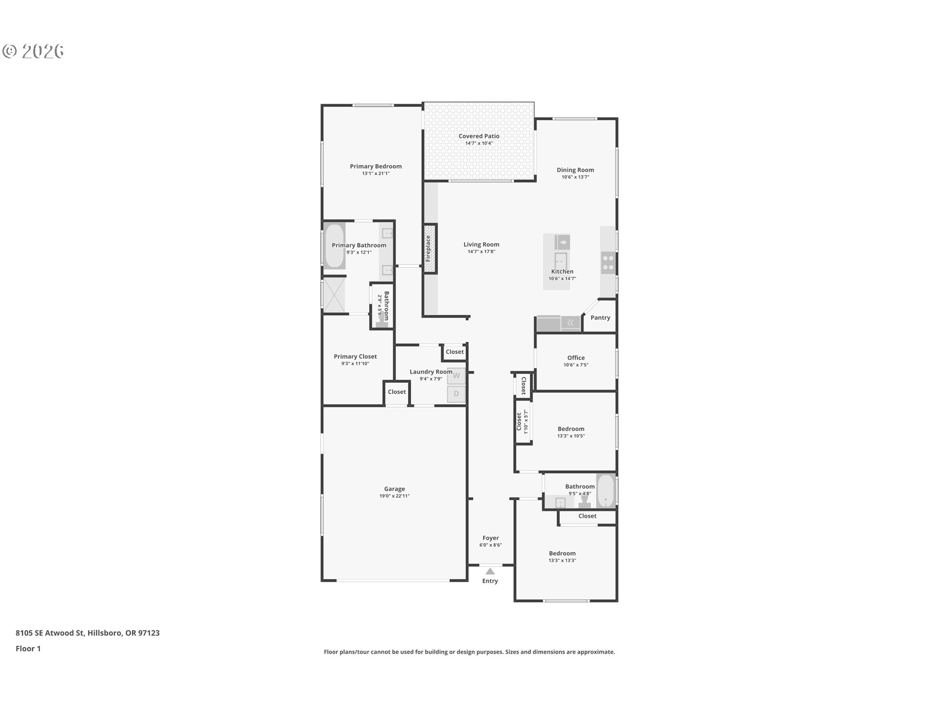 8105 SE ATWOOD ST, Hillsboro, OR, 97123