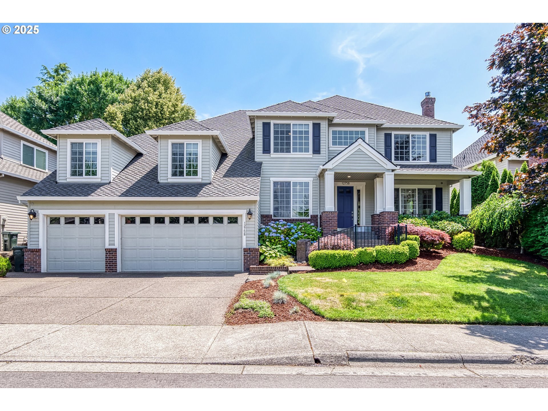 This Exceptional Home In Bauer Oaks Estates Boasts 3,830 Square Feet and Features 4 Bedrooms, 3.1 Baths, Den/Office, Bonus Room. As You Enter, You'll Be Welcomed By A Two-Story Foyer Leading To A Formal Living And Dining Room with Wainscot, Crown Molding. The Kitchen Is Equipped With Stainless Steel 5 Burner Gas Range, Bi-Microwave, Bi-Double Ovens, Dishwasher Plus French Door Refrigerator. Under Mounted Sink, Large Island, Quartz Countertops & Full Backsplash, Pendant Lighting, Eating Bar, Undermount Cabinet Lighting, Along With A Walk-in Pantry And Breakfast Nook. The Family Room Features A Wall Of Windows, Gas Fireplace, And Built-in Cabinets. There’s A Second Staircase Leading To The Spacious Bonus/Media Room With Built-ins. Beautiful Maple Hardwood Floors Flow Throughout The Main Level. The Primary Suite Serves As A Retreat, Completely Updated With A Freestanding Tub, Walk-In Shower With Floor To Ceiling Tiles, Heated Tile Floors, Quartz Counters With Dual Vanity Sinks And A Spacious Walk-in Closet With Closet Organizer. Outside, The Backyard Offers A Covered Patio With Stamp Concrete, Garden Boxes And Water Feature. A New Presidential Roof Was Installed In 2024! The Home Is Located In An Area With Excellent Schools And Is Conveniently Close To Shopping, Dining, And Access To Highway 26.OPEN HOUSE JUNE 28, 29 SAT/SUN 12PM TO 2PM
