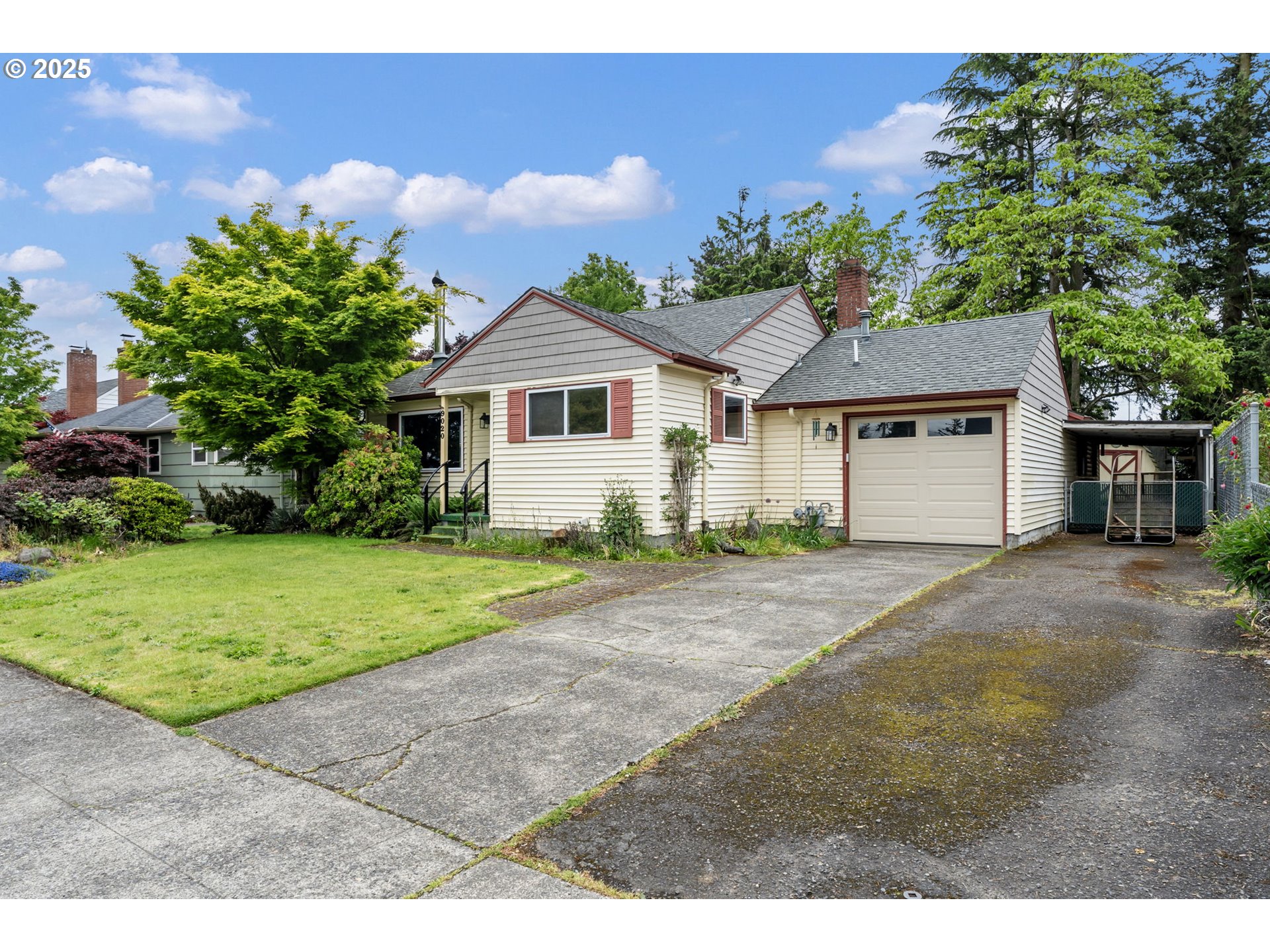 Discover a charming opportunity in the heart of Portland's bustling Montavilla neighborhood. This newly listed house boasts three bedrooms and an interior brimming with renovation potential. Unleash your creativity and transform this space into your dream home! The property features an extra deep garage with a dedicated workshop area, ideal for crafting projects or storing gear. Extended living with a covered deck, complete with a hot tub—a perfect retreat for relaxing evenings or entertaining guests. The majestic Mt. Tabor Park lies within easy reach, presenting vast green spaces and recreational facilities for a perfect escape and for relaxing. Easy access to freeways and bus station making your daily commute a breeze. Fubonn Shopping Center, medical facilities, Portland Nursery, daycare, Home Depot are minutes away. More than just a house, this property offers a canvas for your vision and a gateway to a vibrant community lifestyle. Whether you're a DIY renovator or looking for a place with a mix of comfort and convenience, this could be the dream home you've been searching for. Just waiting for your personal touch! [Home Energy Score = 5. HES Report at https://rpt.greenbuildingregistry.com/hes/OR10238228]