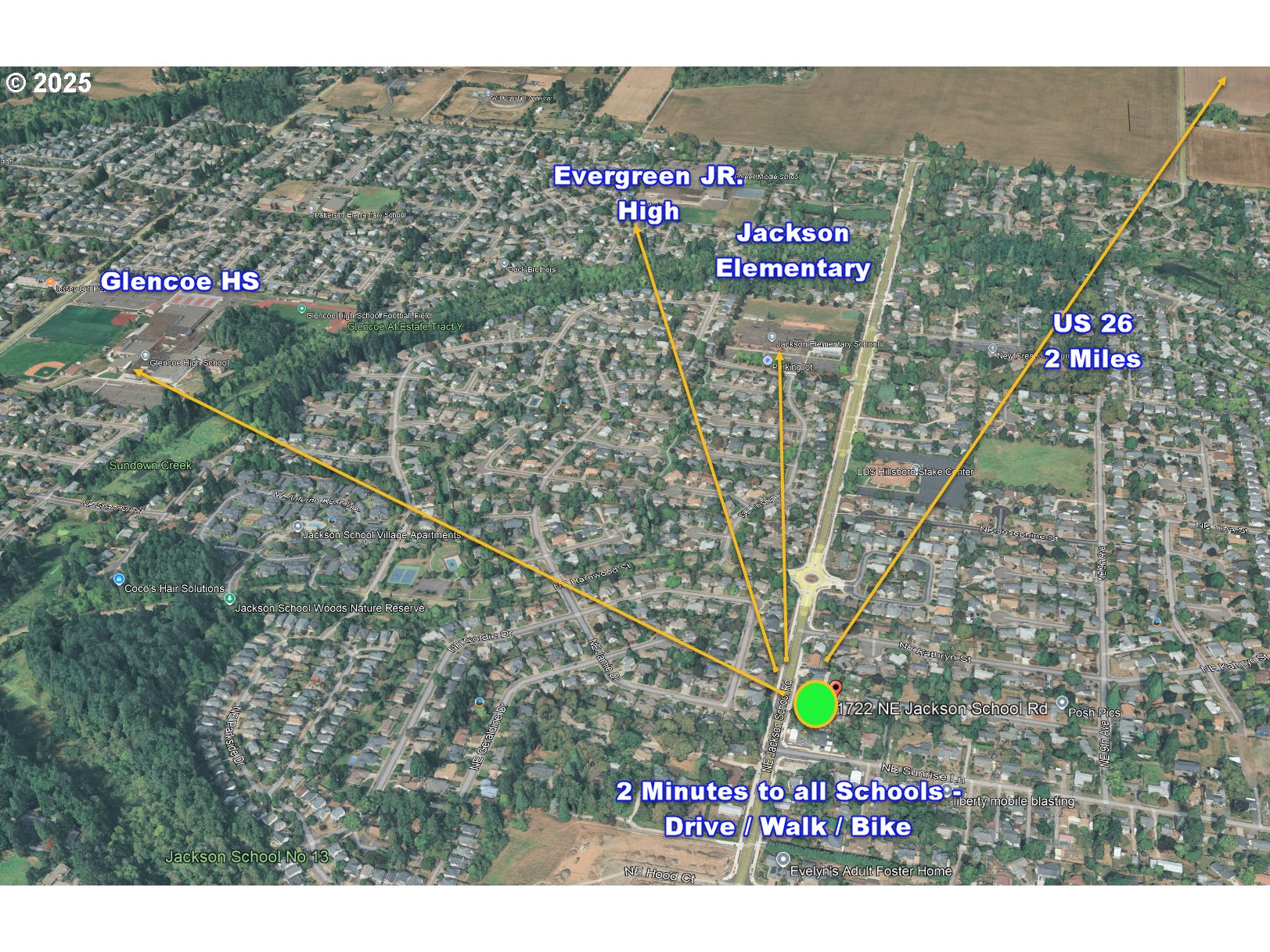 1722 NE JACKSON SCHOOL RD, Hillsboro, OR, 97124 1722 NE JACKSON SCHOOL RD, Hillsboro, OR, 97124