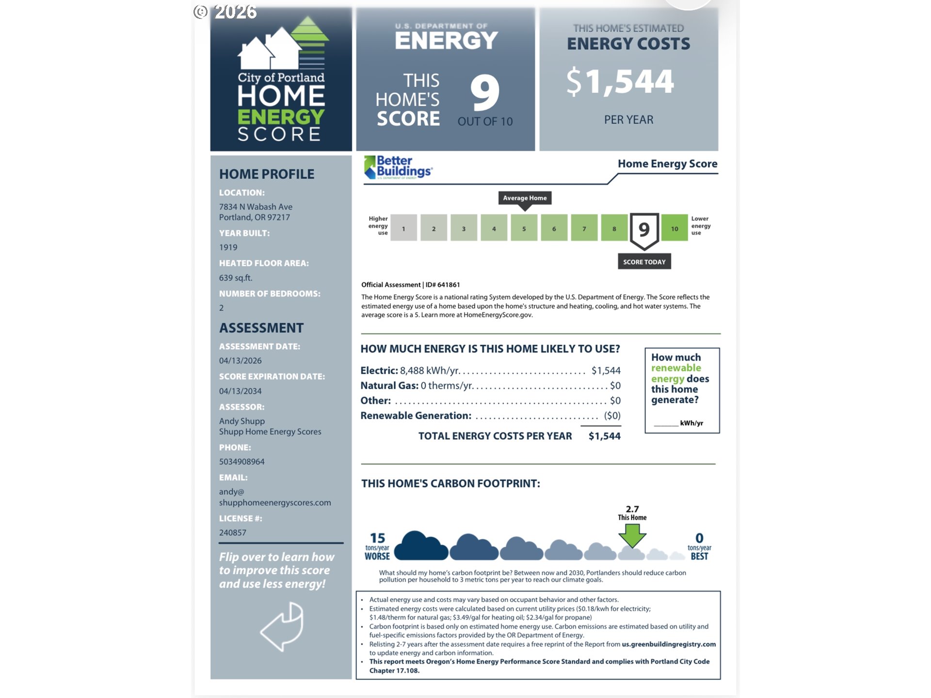 7834 N WABASH AVE, Portland, OR, 97217